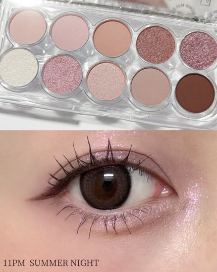 ライトオンアイズシャドウパレット/ルミル/アイシャドウパレットを使ったクチコミ(5枚目)