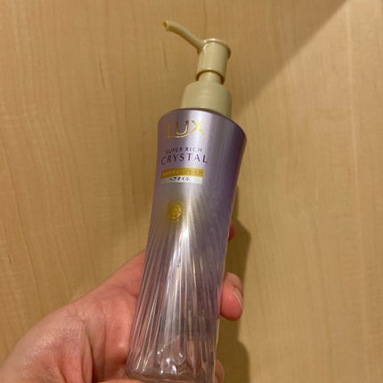 ラックス スーパーリッチクリスタル マルチダメージリペア ヘアオイル/LUX/ヘアオイルを使ったクチコミ(1枚目)