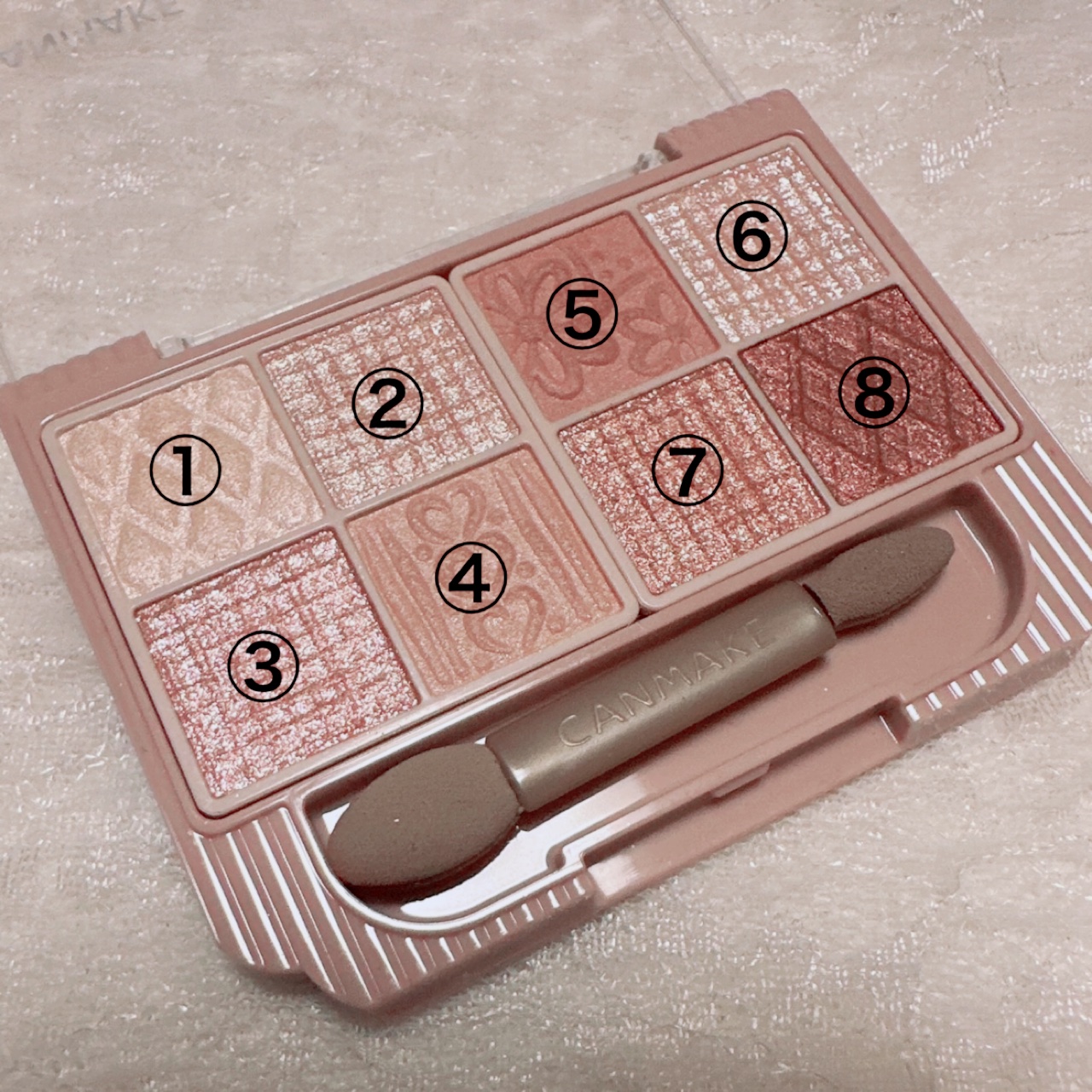 プティパレットアイズ/キャンメイク/パウダーアイシャドウを使ったクチコミ（2枚目）