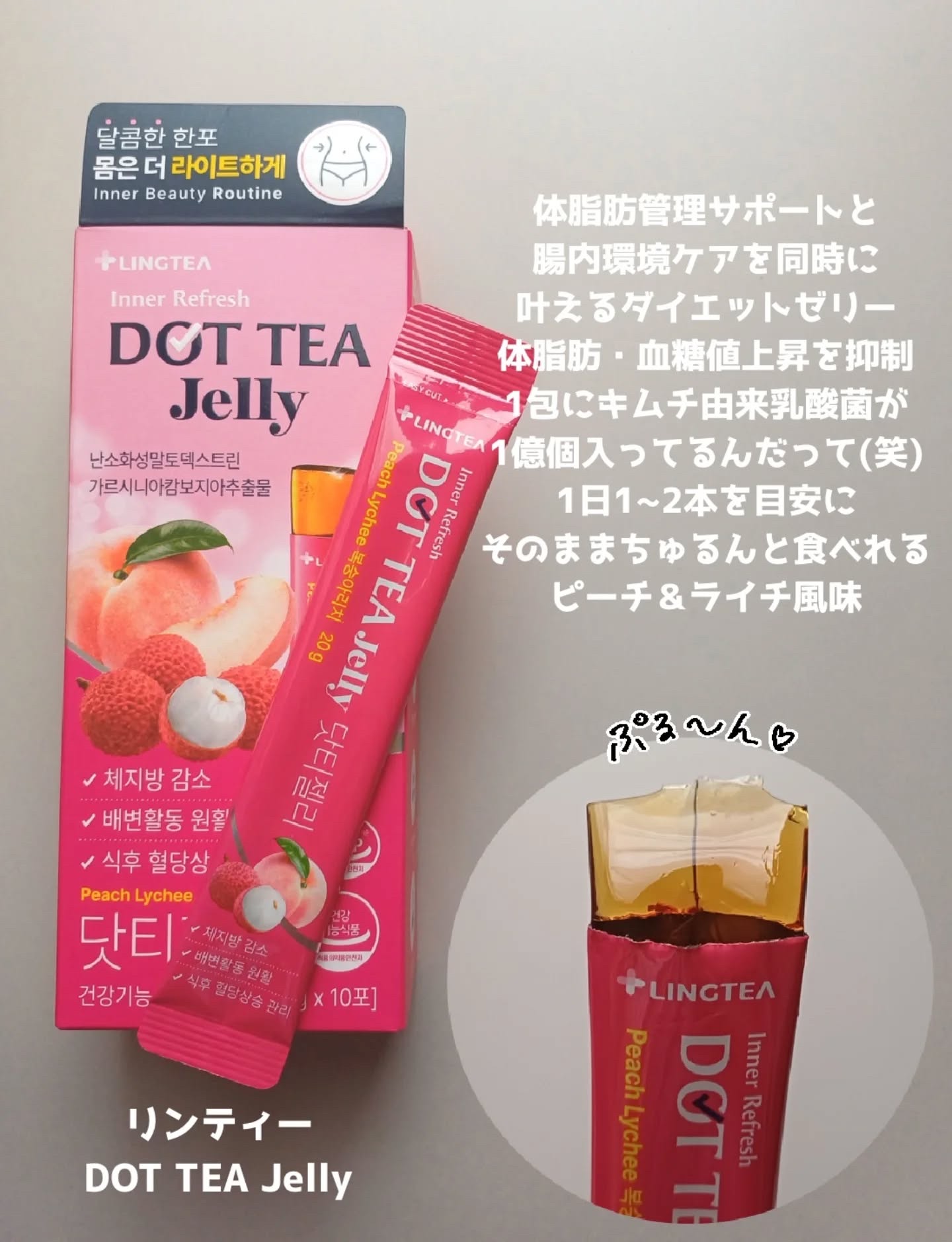 LINGTEA DOT TEA/LINGTEA/美容ドリンクを使ったクチコミ（2枚目）