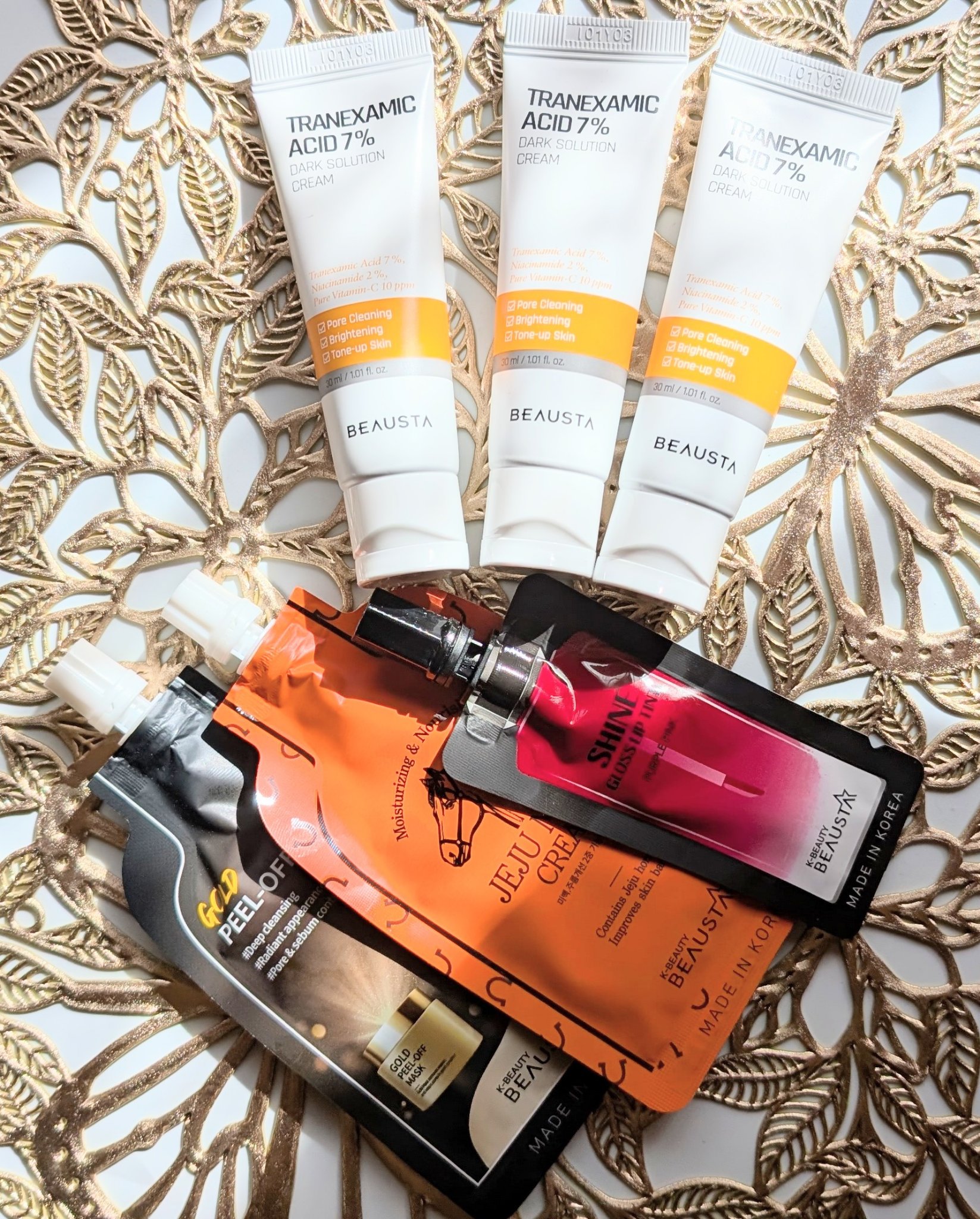 トラネキサム酸7%ダークソリューションクリーム/BEAUSTA/フェイスクリームを使ったクチコミ（1枚目）