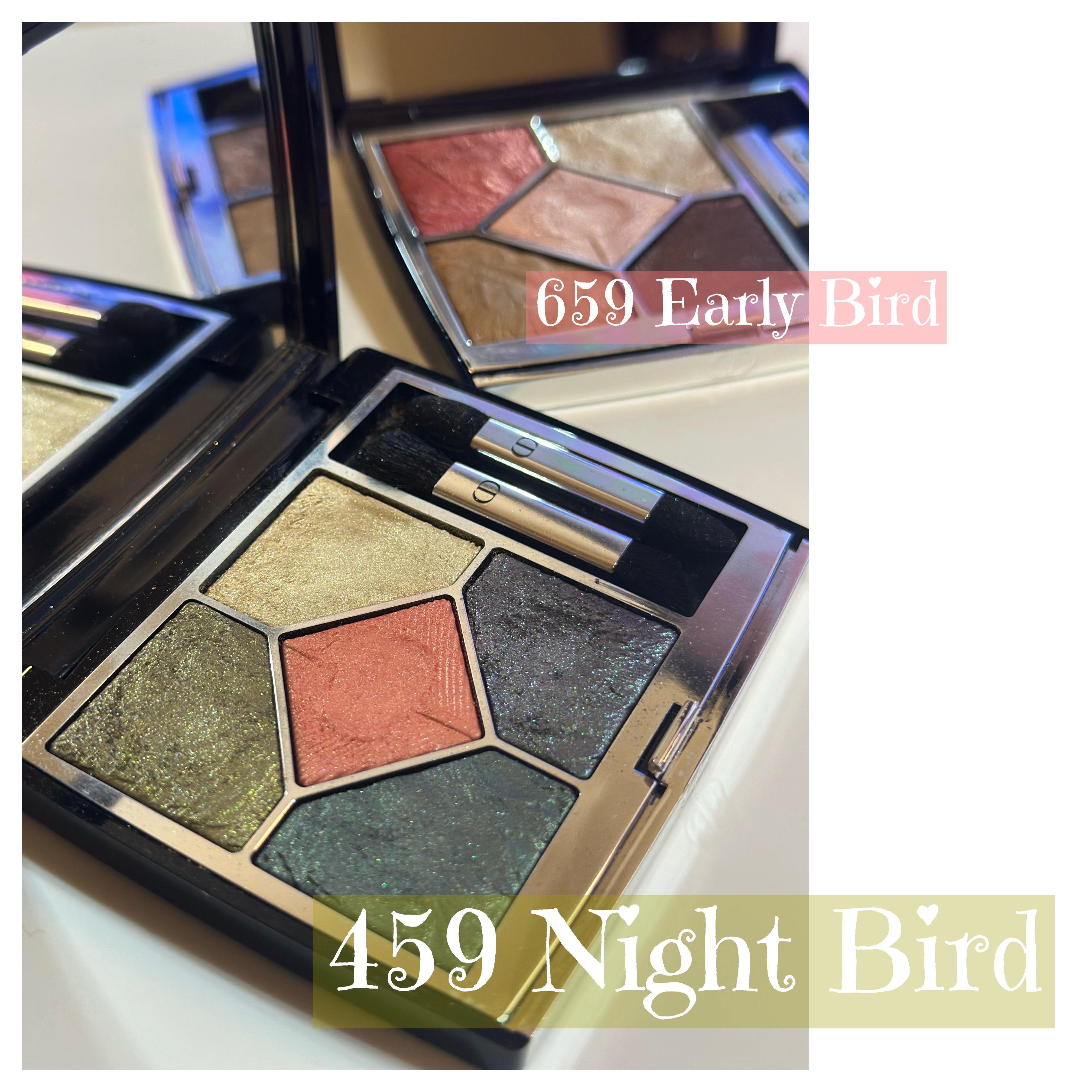 サンク クルール クチュール＜バーズ オブ ア フェザー＞/Dior/アイシャドウパレットを使ったクチコミ（2枚目）