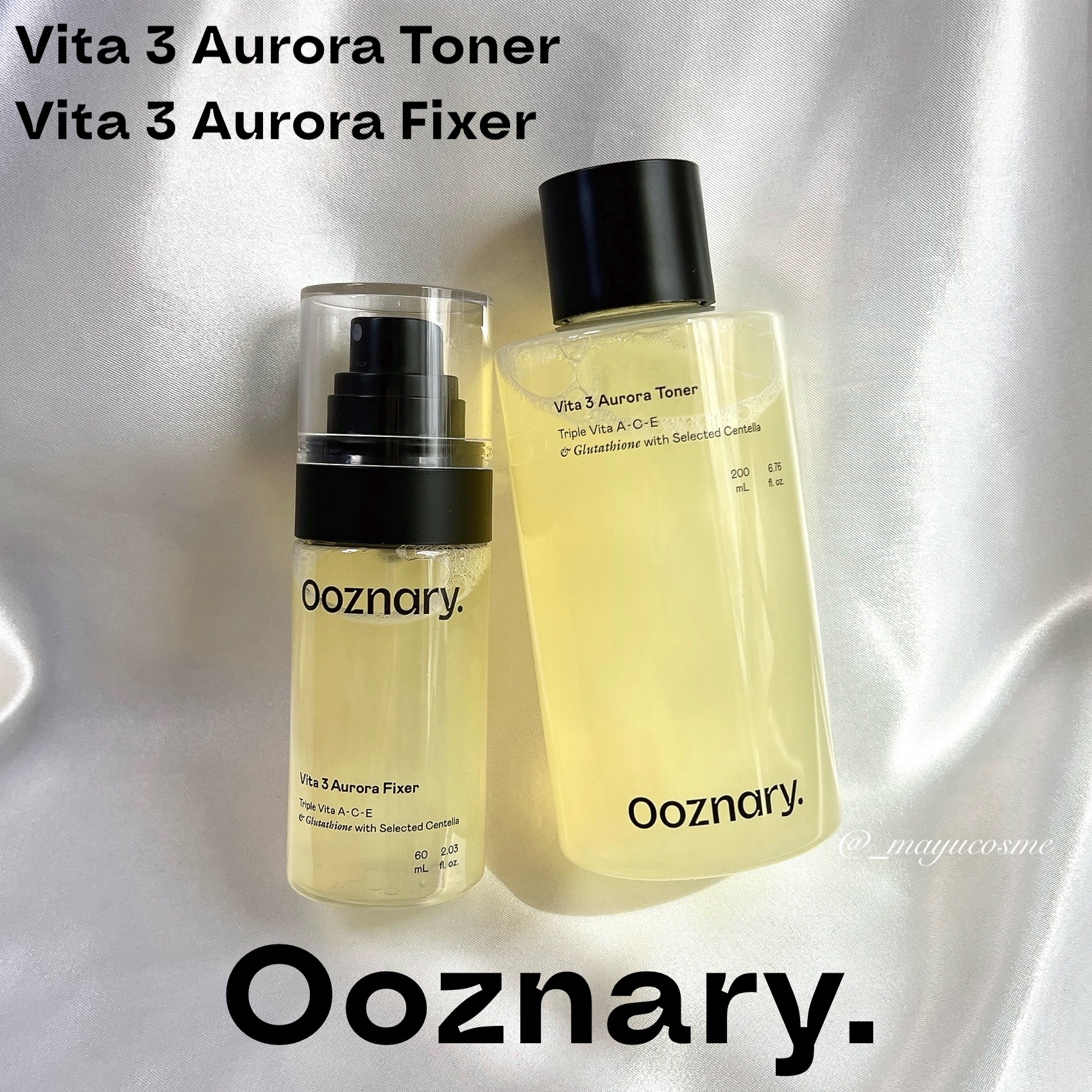 ビタ３オーロラフィクサートナー/オーズナリー/フィックスミストを使ったクチコミ（1枚目）