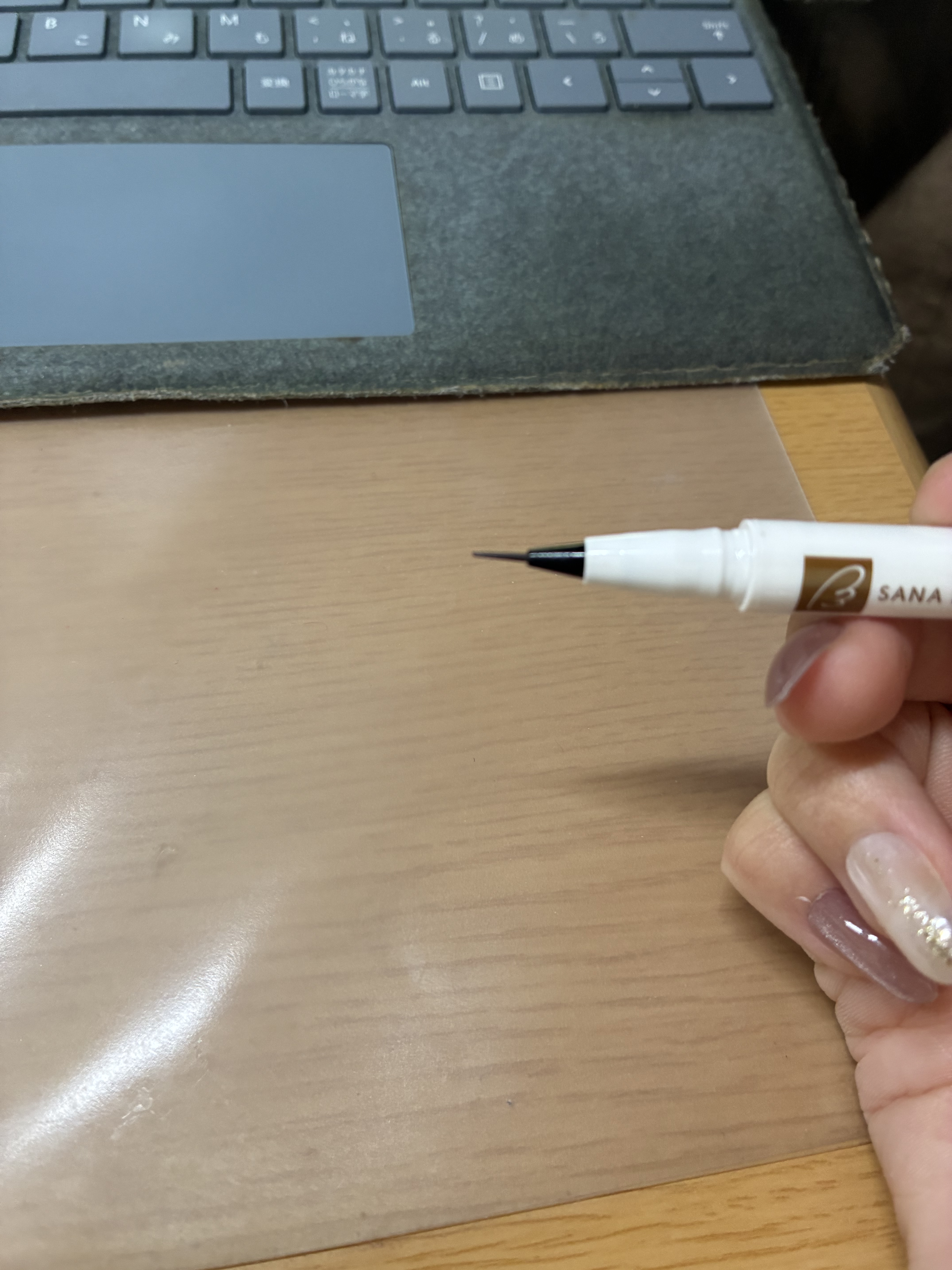 シューティングリキッドアイブロウ/サナ ニューボーン/リキッドアイブロウを使ったクチコミ（2枚目）