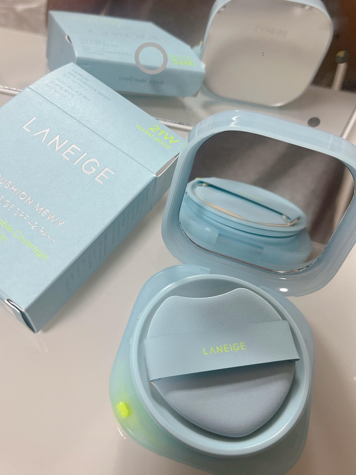 ã©ããŒãžã¥ ããªã¯ãã·ã§ã³ ãã¥ã€ â/LANEIGE/ã¯ãã·ã§ã³ãã¡ã³ããŒã·ã§ã³ã䜿ã£ãã¯ãã³ãïŒ1æç®ïŒ