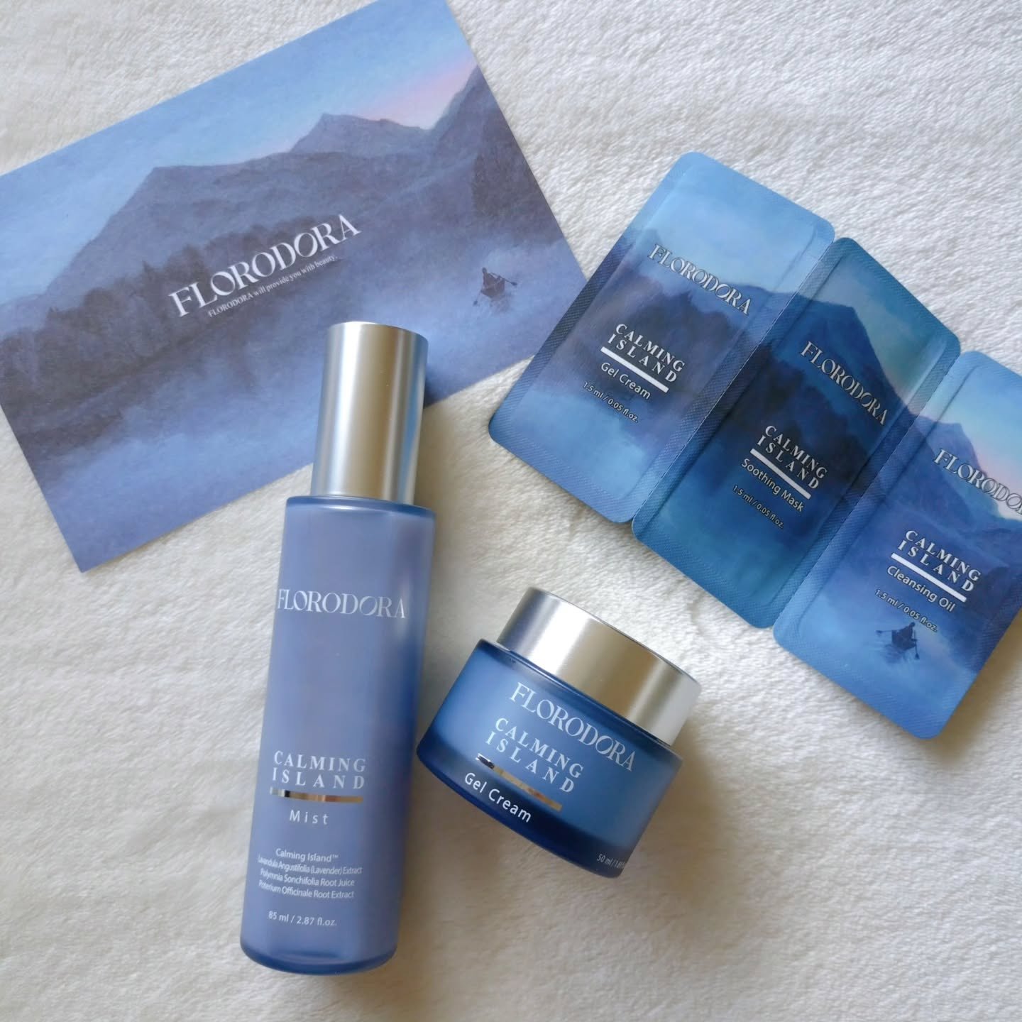 フローロドラ カーミングアイランドジェルクリーム/Florodora/フェイスクリームを使ったクチコミ（1枚目）