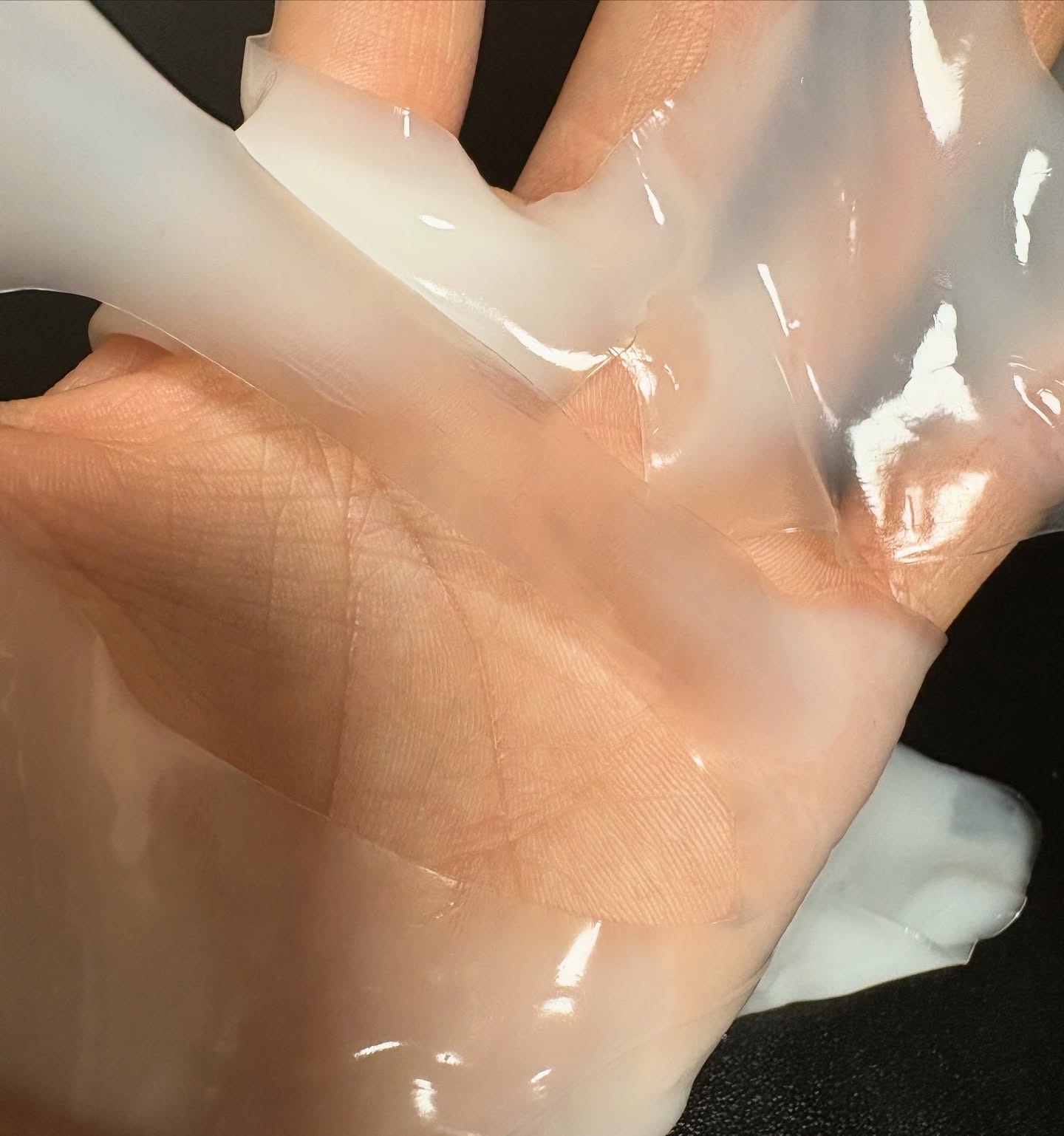 KC SKIN モイストクリアセラムマスク 4枚入り/KC SKIN – Kristen Claire/シートマスク・パックを使ったクチコミ（3枚目）