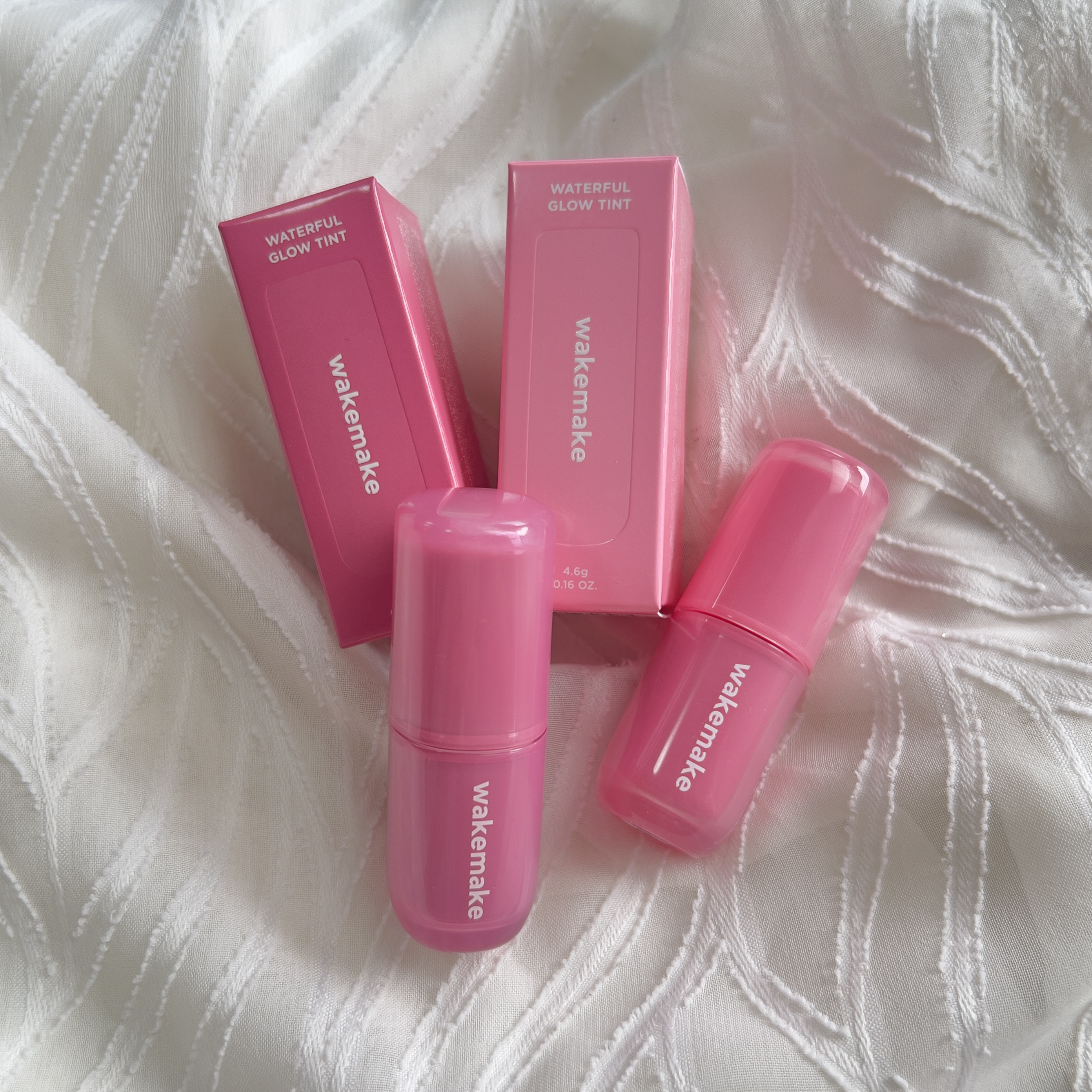 ウォータフルグロウティント 01 ミルキーヴァイン/wakemake/リップティントを使ったクチコミ（1枚目）