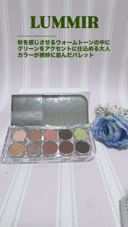ライトオンアイズシャドウパレット/ルミル/アイシャドウパレットを使ったクチコミ(3枚目)