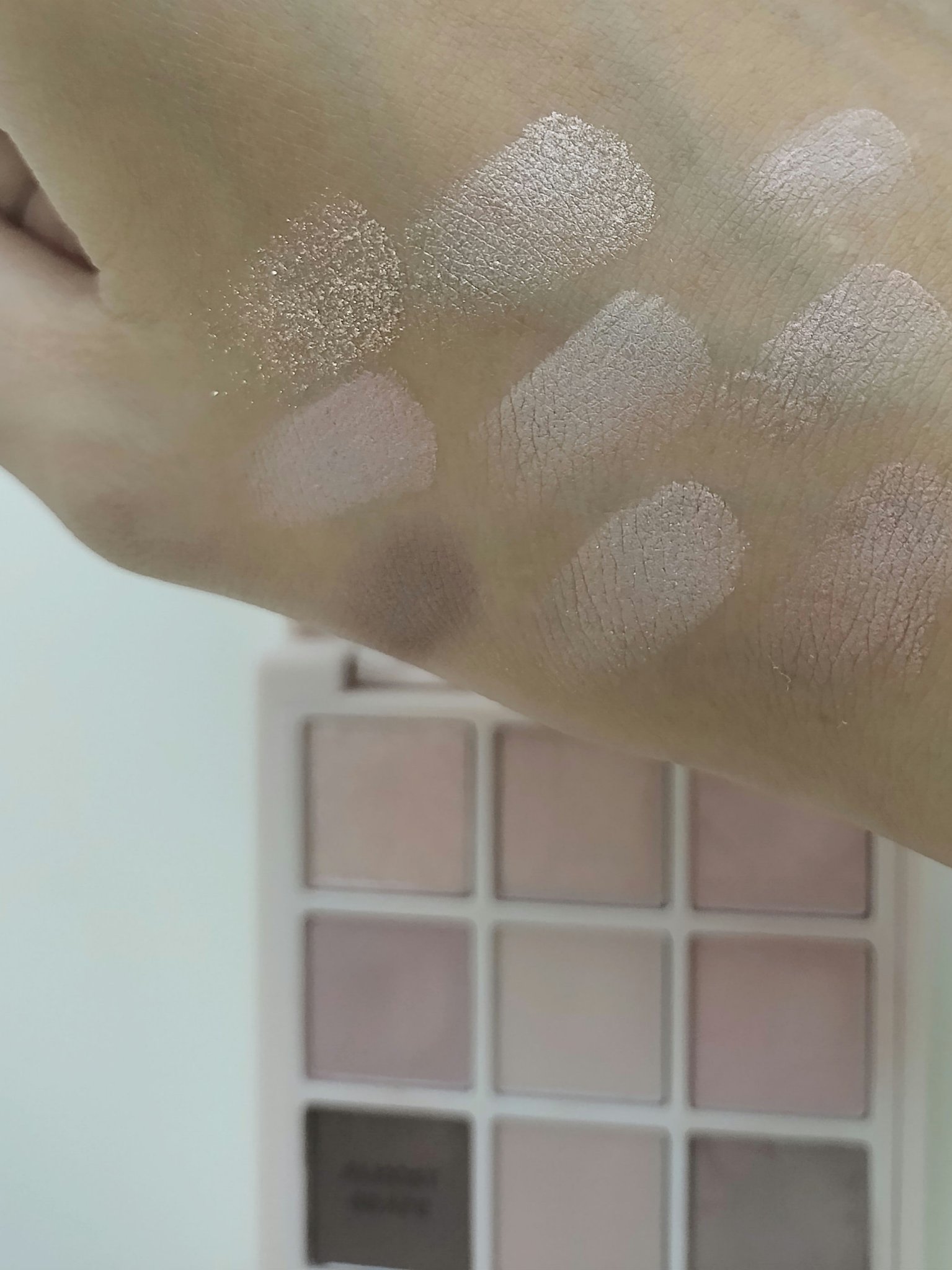 マイフェイブムードアイパレット 9カラー/HOLIKA HOLIKA/アイシャドウパレットを使ったクチコミ（3枚目）