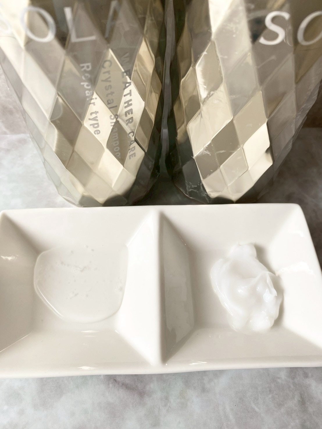 ソラ ウェザーケア クリスタル シャンプー/ヘアトリートメント リペアタイプ/SOLA WEATHER CARE/市販シャンプーを使ったクチコミ(3枚目)