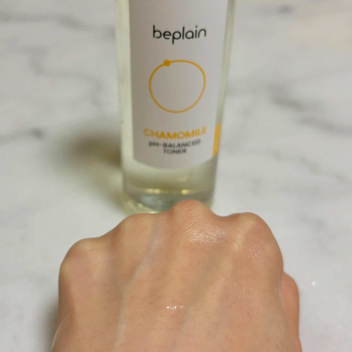 カモミール弱酸性トナー/beplain/化粧水を使ったクチコミ（2枚目）