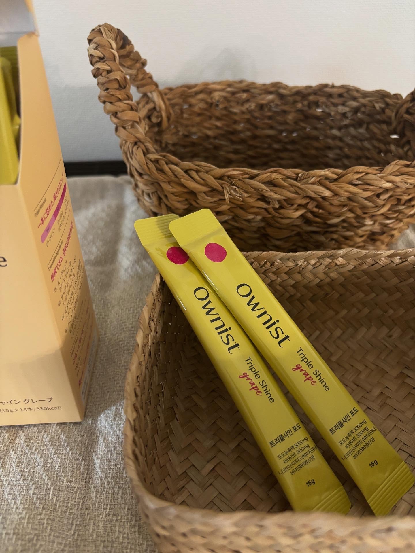 トリプルシャイン グレープ/Ownist/美容サプリメントを使ったクチコミ（2枚目）