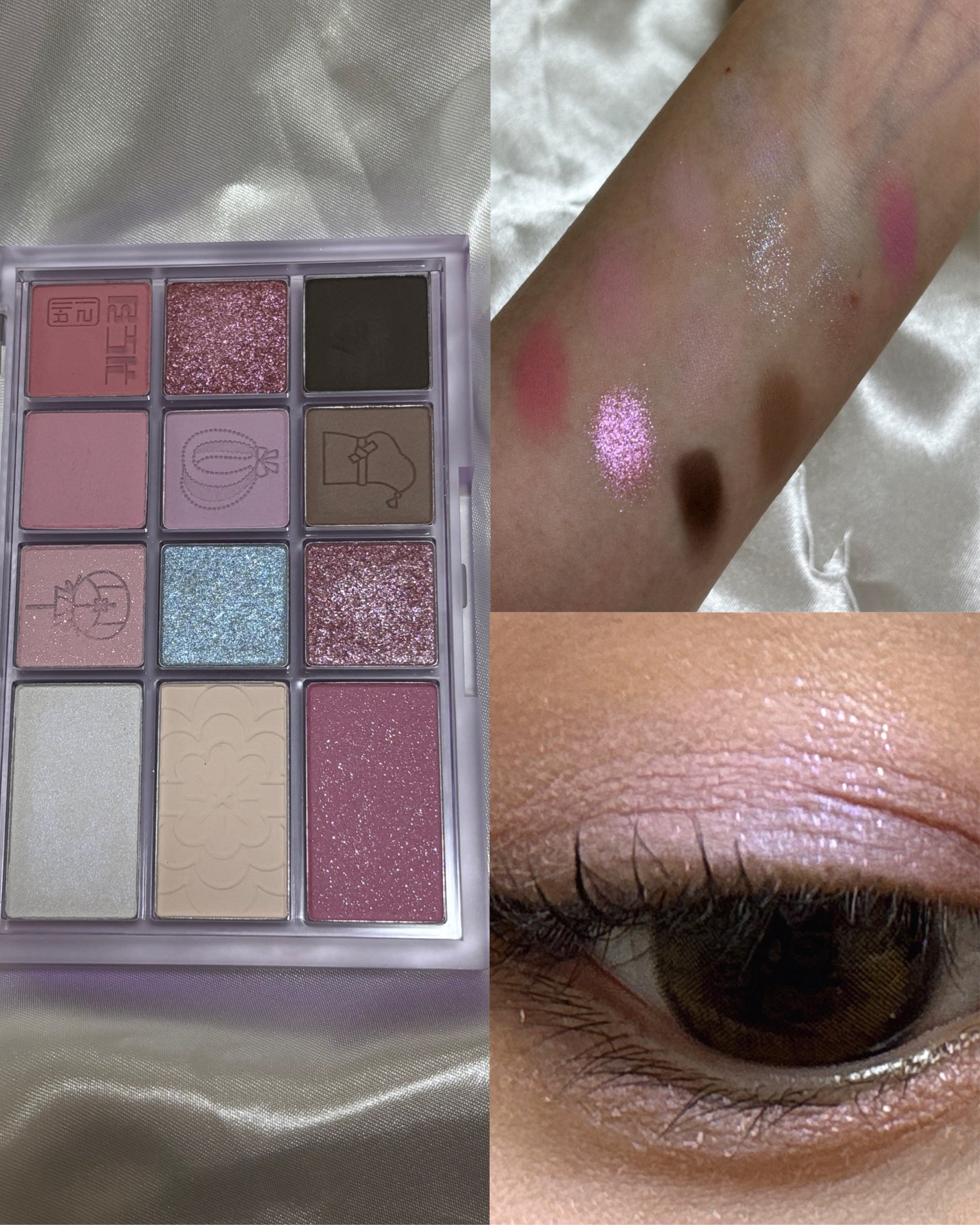 シェード アンド シャドウ パレット/CLIO/アイシャドウパレットを使ったクチコミ(2枚目)