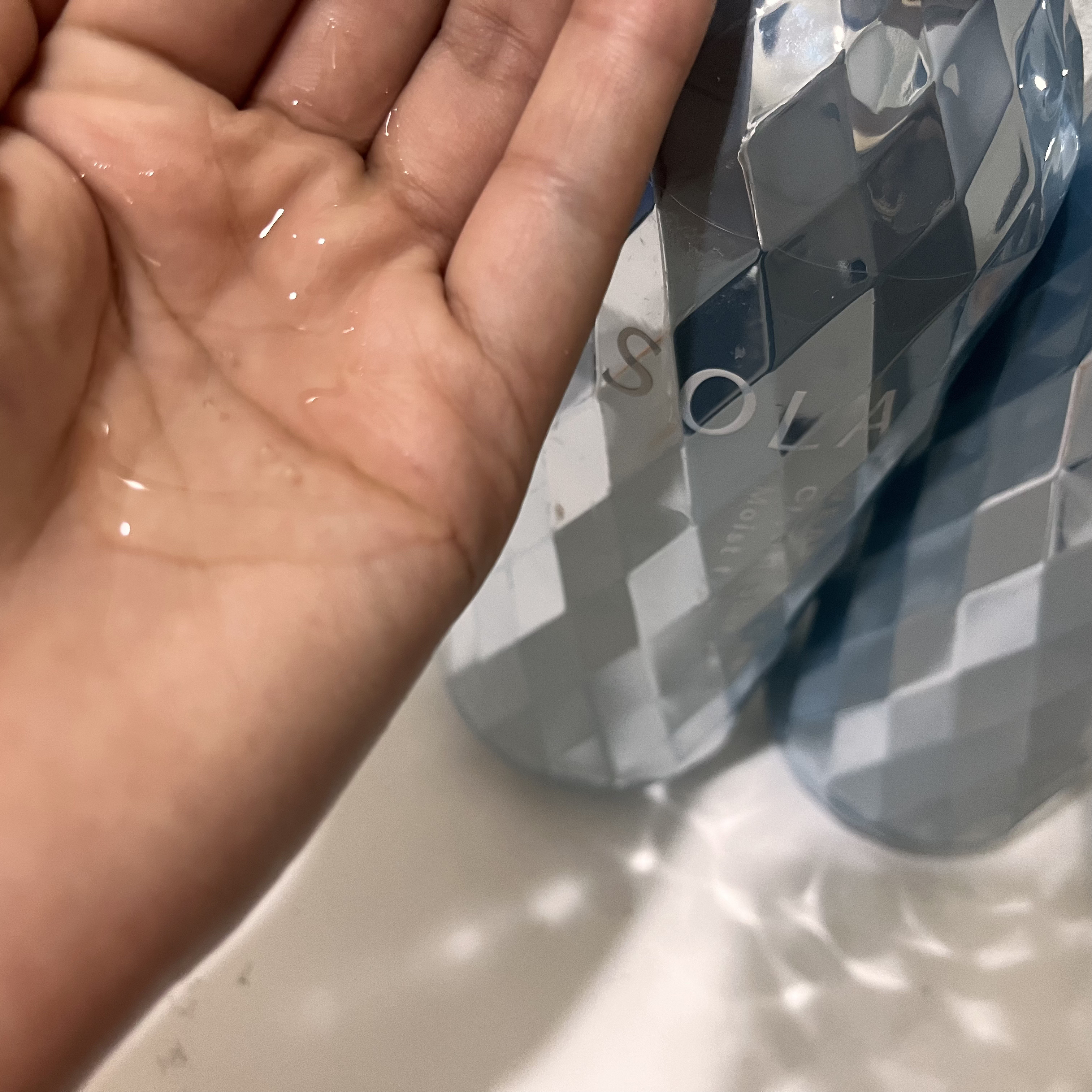 ソラ ウェザーケア クリスタル シャンプー/ヘアトリートメント モイストタイプ/SOLA WEATHER CARE/市販シャンプーを使ったクチコミ（2枚目）