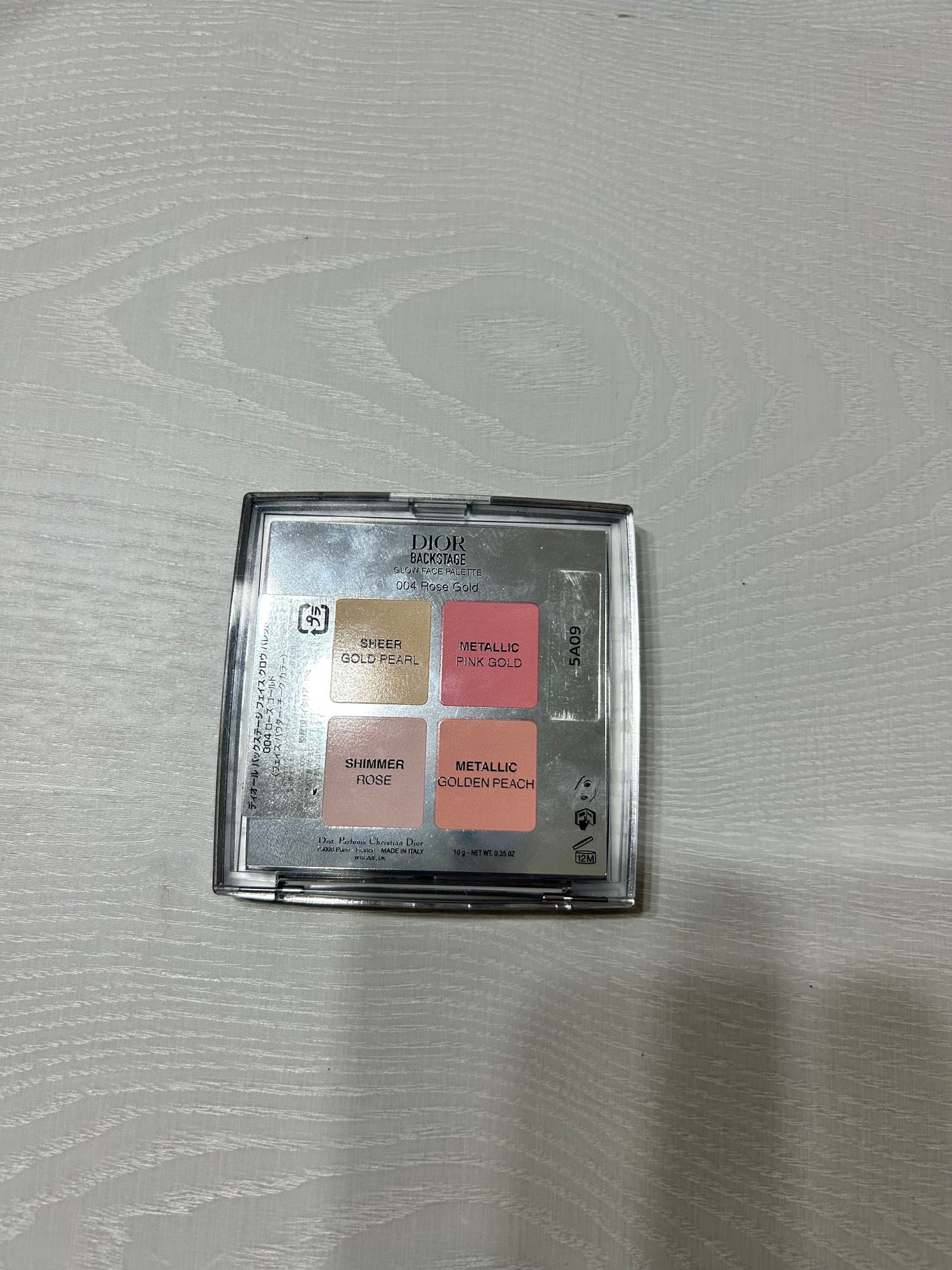 ディオール バックステージ フェイス グロウ パレット/Dior/ハイライトを使ったクチコミ(3枚目)