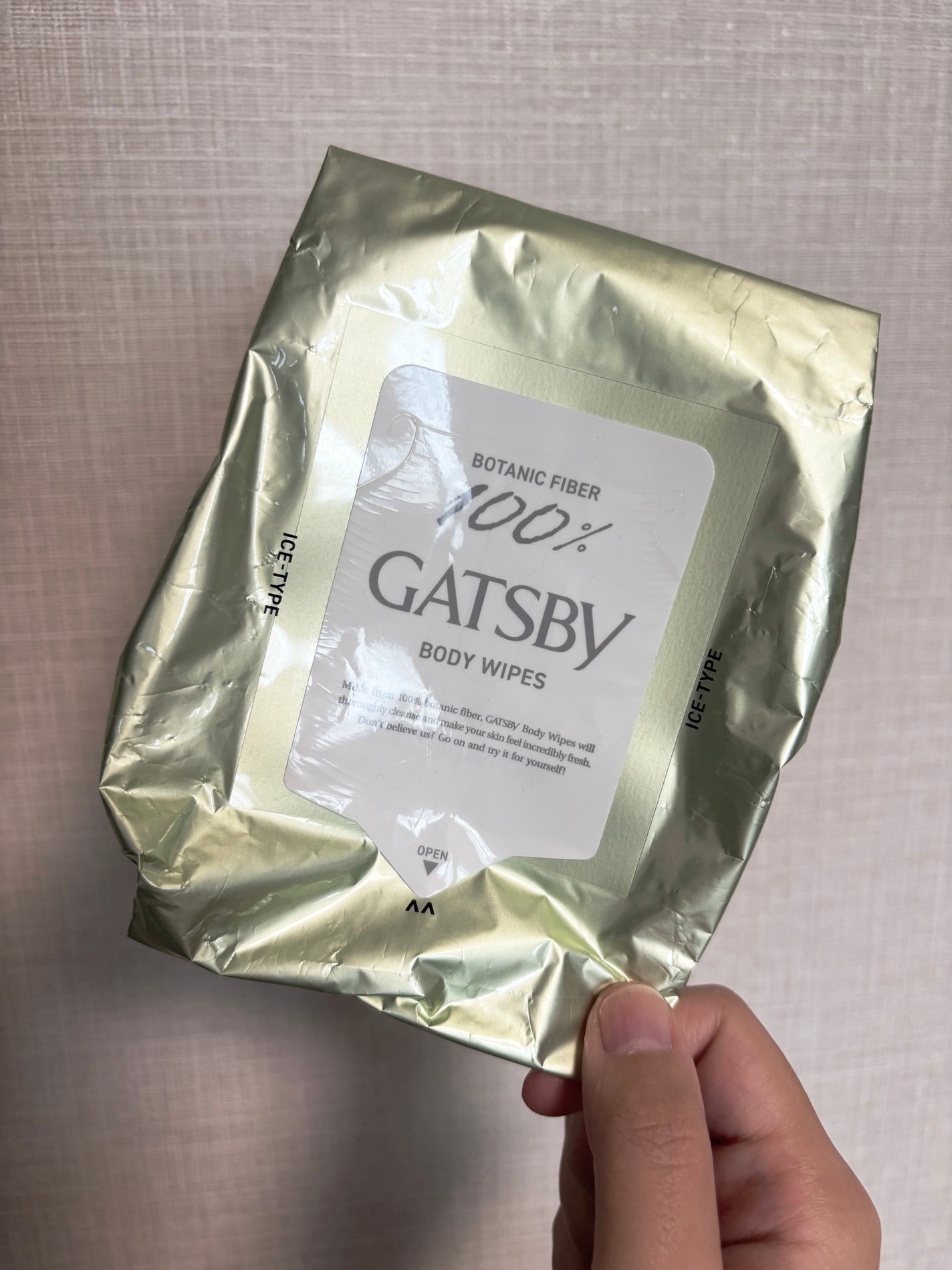 アイスボディペーパー フローズンペアー/ギャツビー/デオドラント・制汗剤を使ったクチコミ(1枚目)