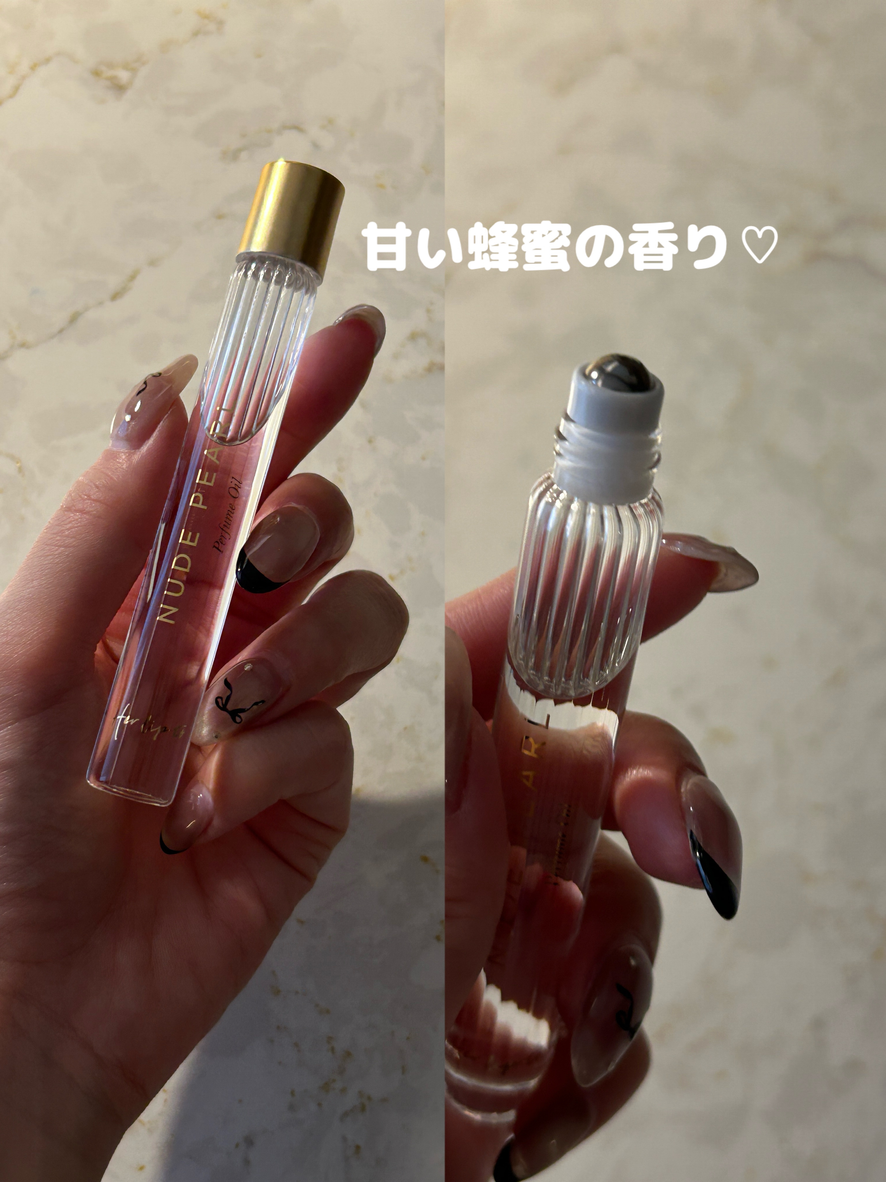ロールオンパフュームオイル ヌードパール/Her lip to BEAUTY/香水(レディース)を使ったクチコミ（1枚目）
