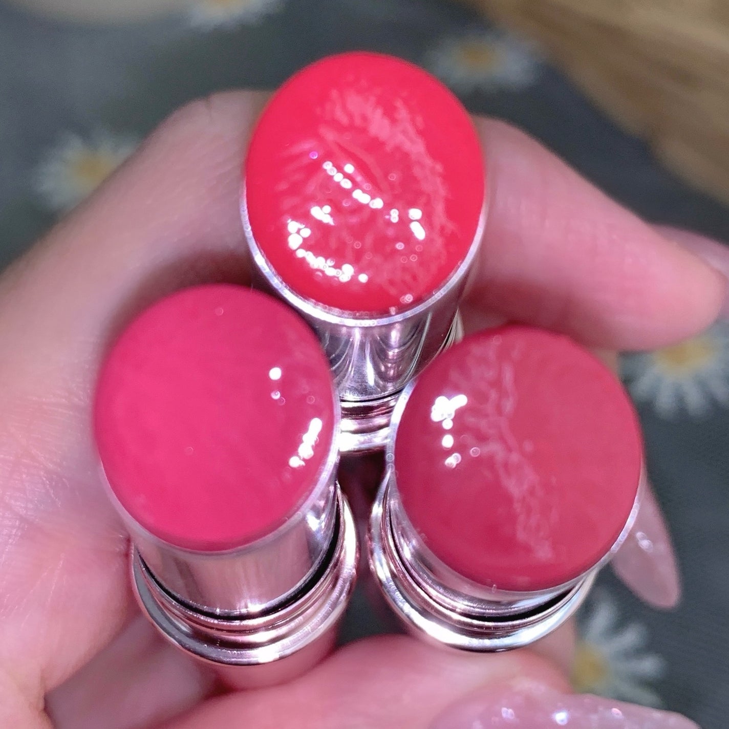 ラスターヴェールルージュ/キャンメイク/口紅を使ったクチコミ(8枚目)