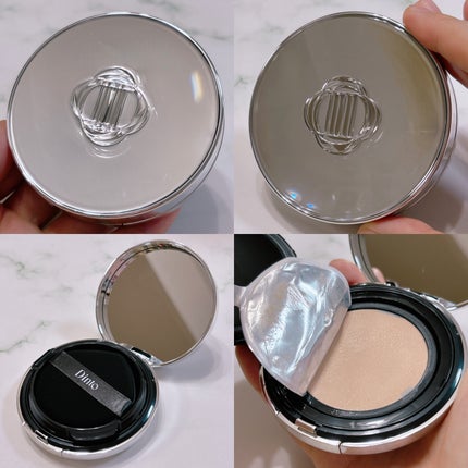 ブラーグローイクッション 941 PURE WOONCHO/Dinto/クッションファンデーションを使ったクチコミ(2枚目)