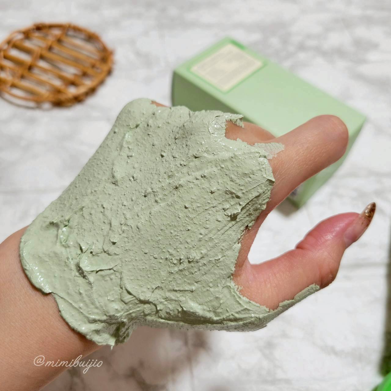 グリーントマトクレイマスククレンザー/FULLY/洗い流すパック・マスクを使ったクチコミ（2枚目）