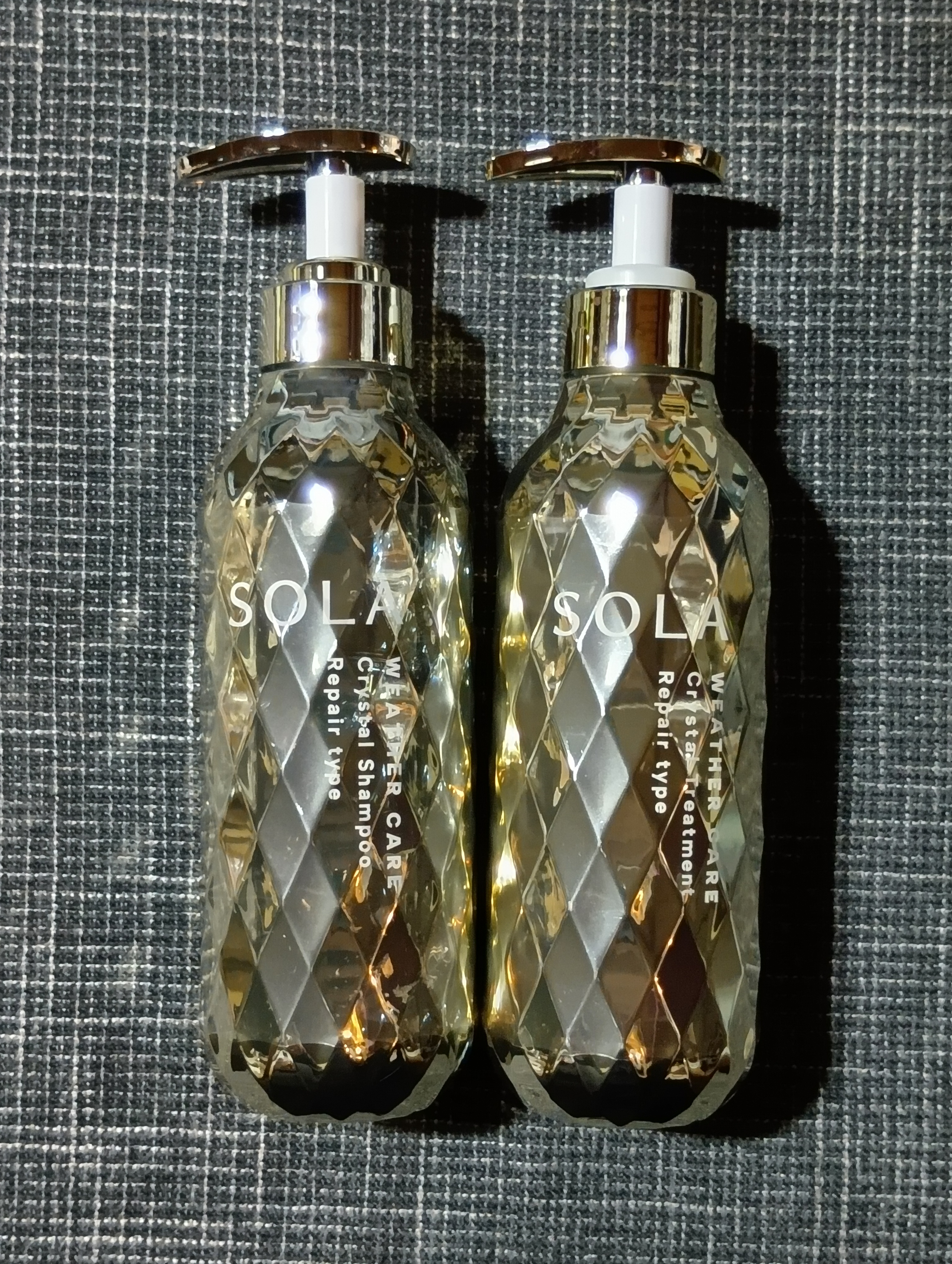 ソラ ウェザーケア クリスタル シャンプー/ヘアトリートメント リペアタイプ/SOLA WEATHER CARE/市販シャンプーを使ったクチコミ（1枚目）