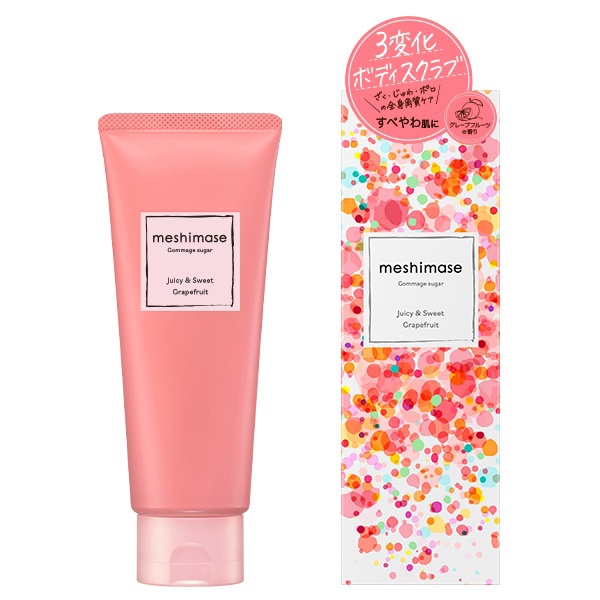 ゴマージュシュガー/meshimase/ボディスクラブを使ったクチコミ（1枚目）