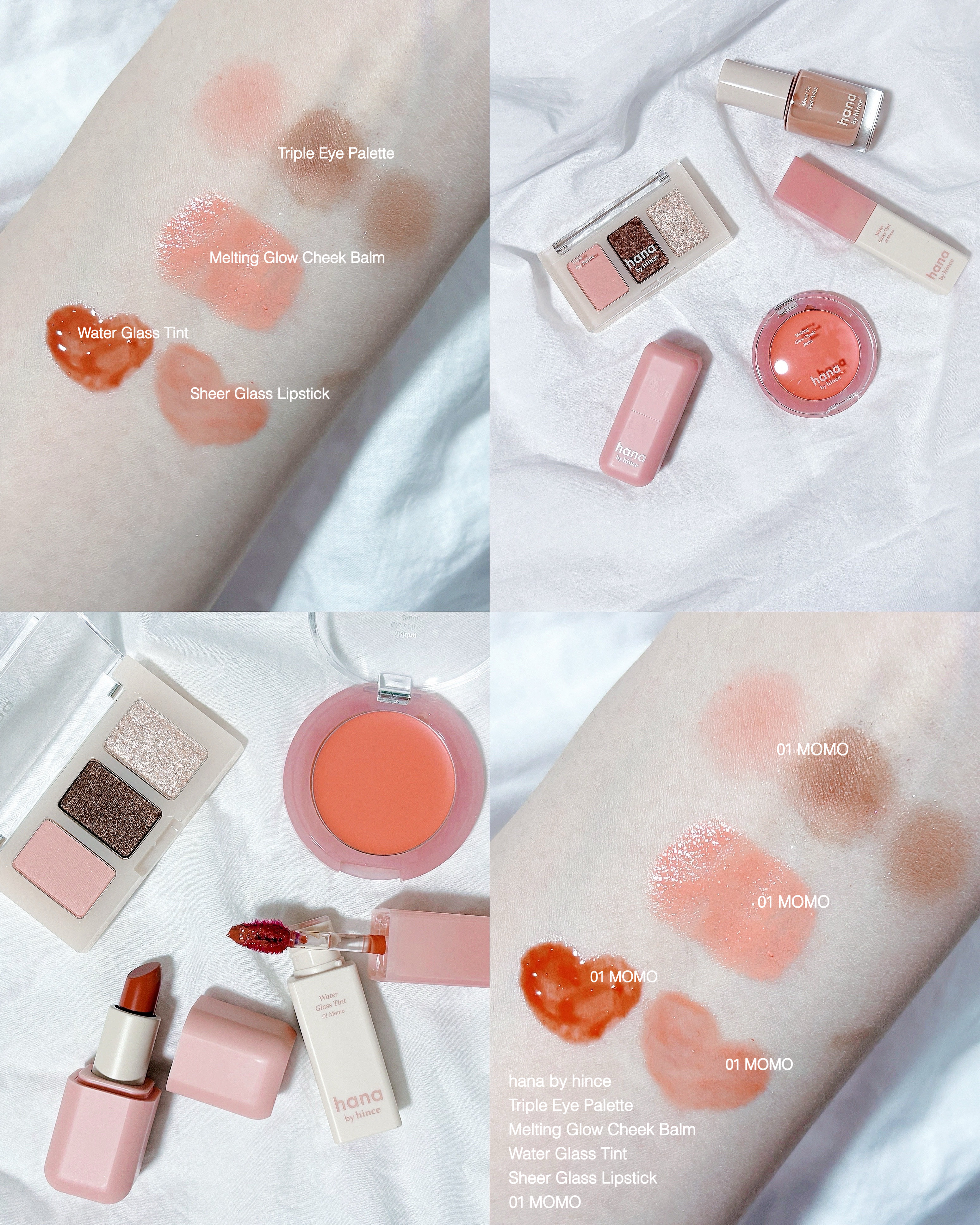 𝗁𝖺𝗇𝖺 𝖻𝗒 𝗁𝗂𝗇𝖼𝖾
𝖳𝗋𝗂𝗉𝗅𝖾 𝖤𝗒𝖾 𝖯𝖺𝗅𝖾𝗍𝗍𝖾
𝖬𝖾𝗅𝗍𝗂𝗇𝗀 𝖦𝗅𝗈𝗐 𝖢𝗁𝖾𝖾𝗄 𝖡𝖺𝗅𝗆
𝖶𝖺𝗍𝖾𝗋 𝖦𝗅�