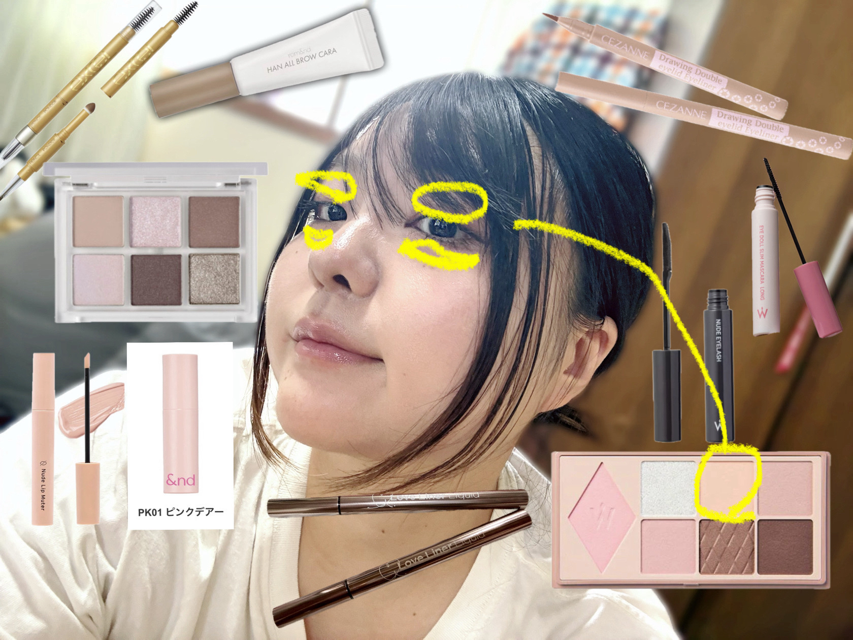 パウダー＆ペンシル　アイブロウＥＸ/excel/アイブロウペンシルを使ったクチコミ（2枚目）