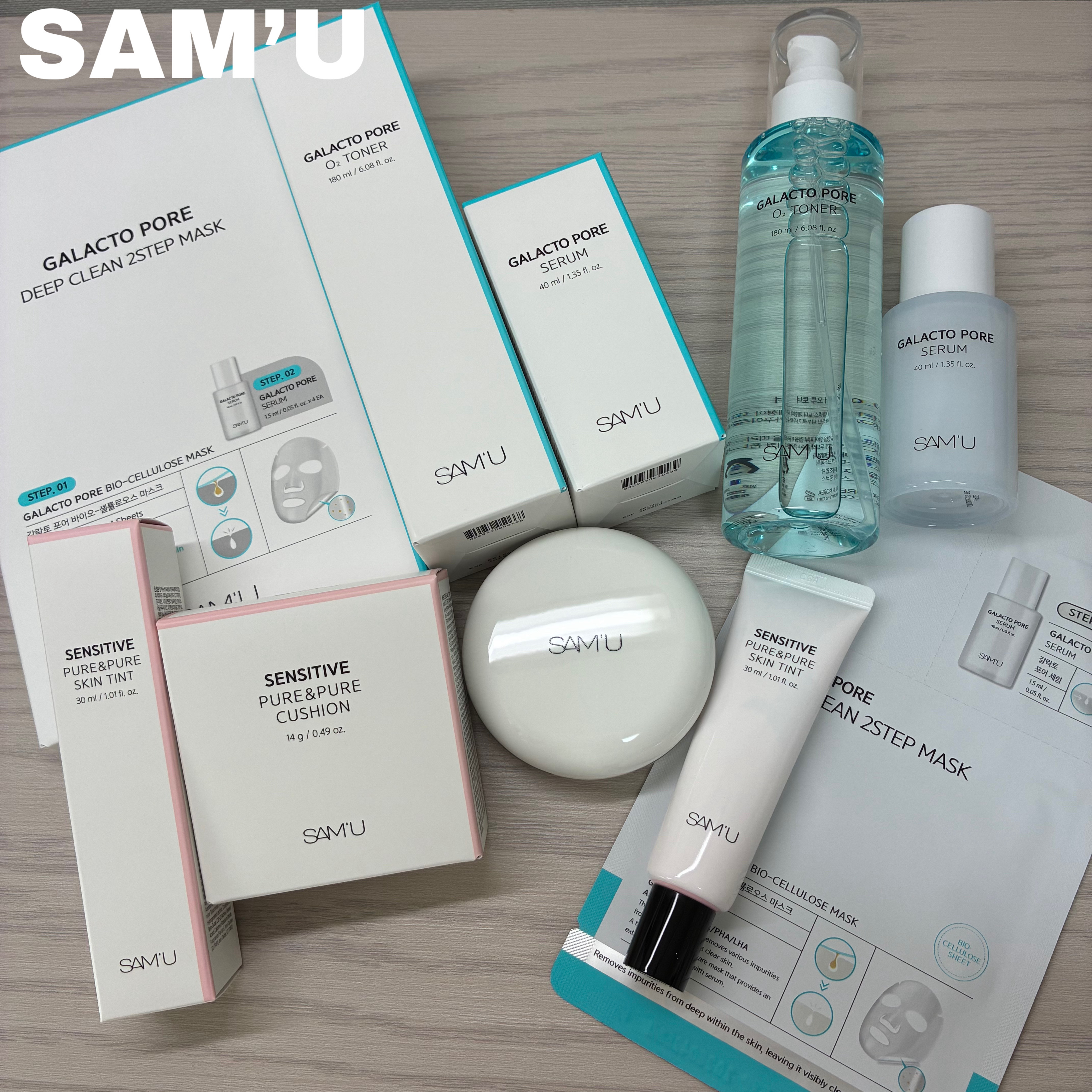 サミュ ガラクトポア ディープクリーン 2ステップマスク/SAM'U/シートマスク・パックを使ったクチコミ（1枚目）