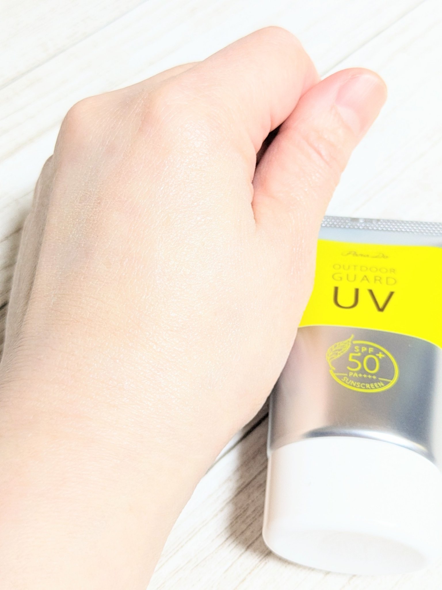 アウトドアガードUV/パラドゥ/日焼け止め・UVケアを使ったクチコミ（3枚目）