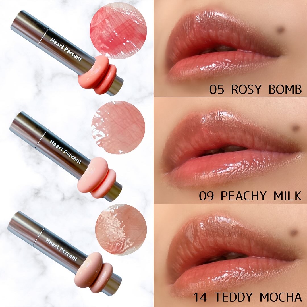 ドットオンムードリップペンシル/Heart Percent/リップライナーを使ったクチコミ（3枚目）