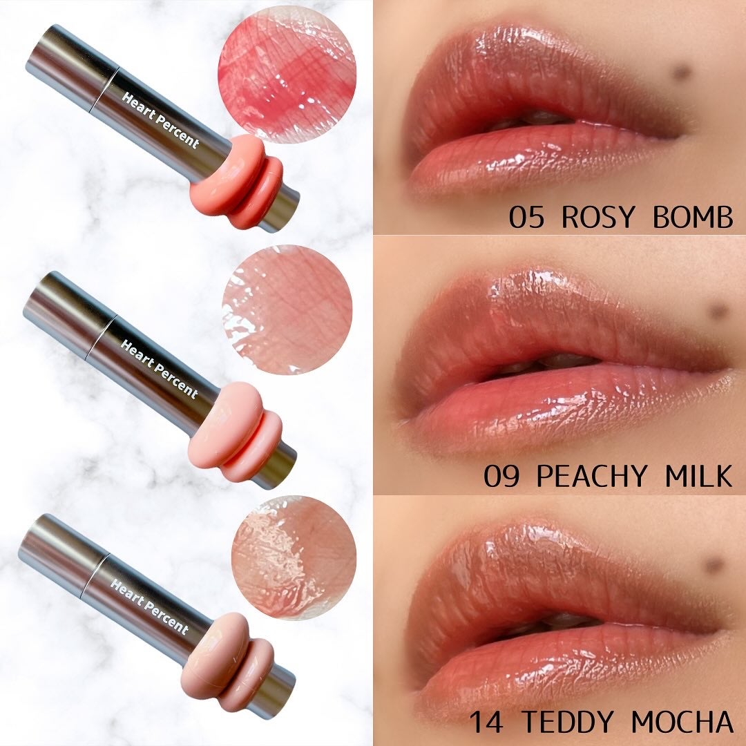 ドットオンムードリップペンシル/Heart Percent/リップライナーを使ったクチコミ(3枚目)