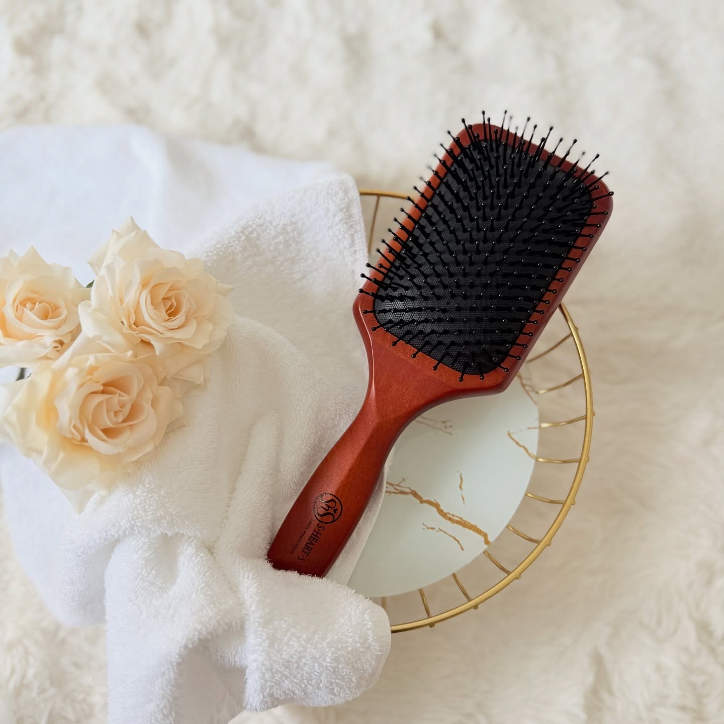 頭皮すこやかブラシ/エスハートエス/ヘアブラシを使ったクチコミ（1枚目）