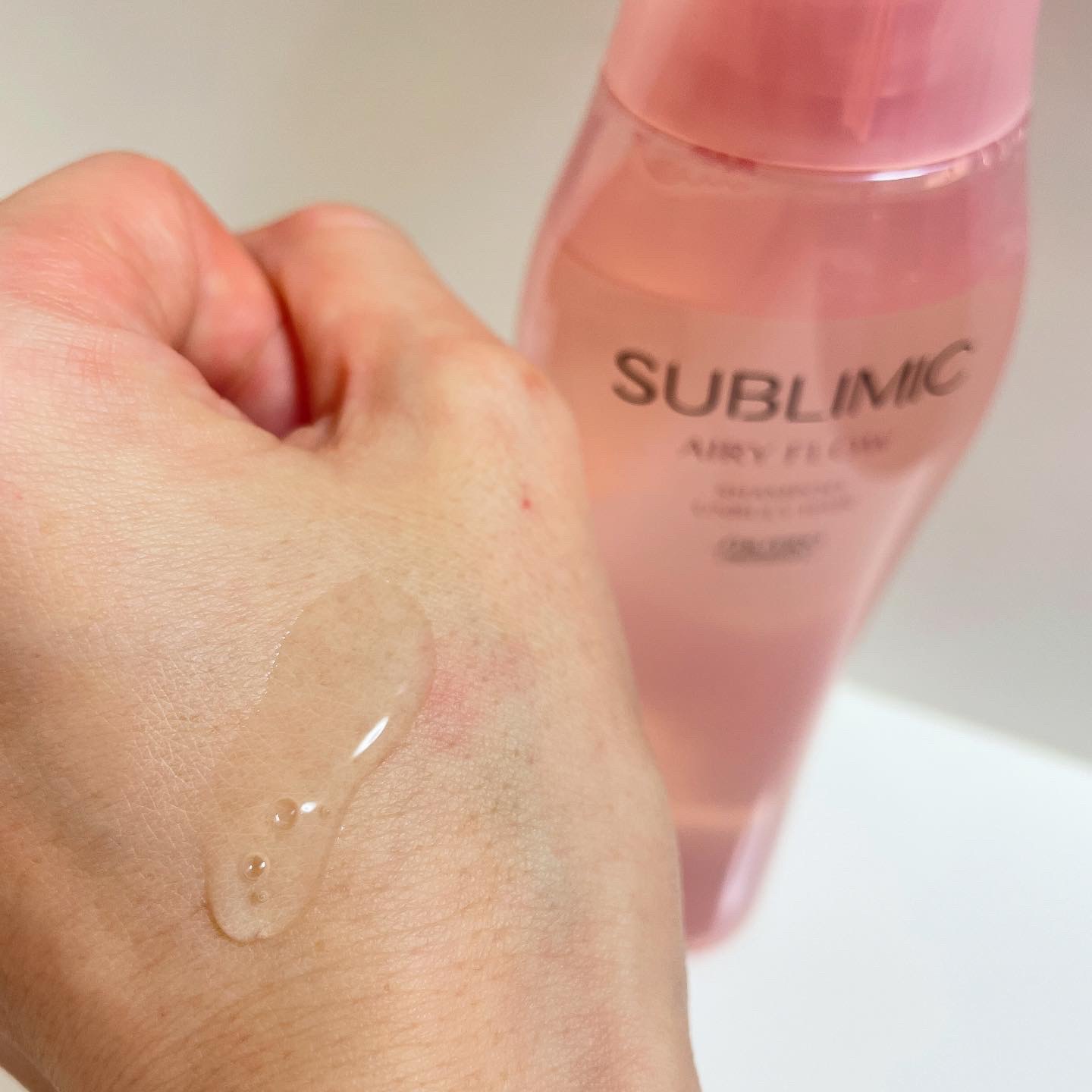 エアリーフロー シャンプー／トリートメント/サブリミック/サロンシャンプーを使ったクチコミ（3枚目）