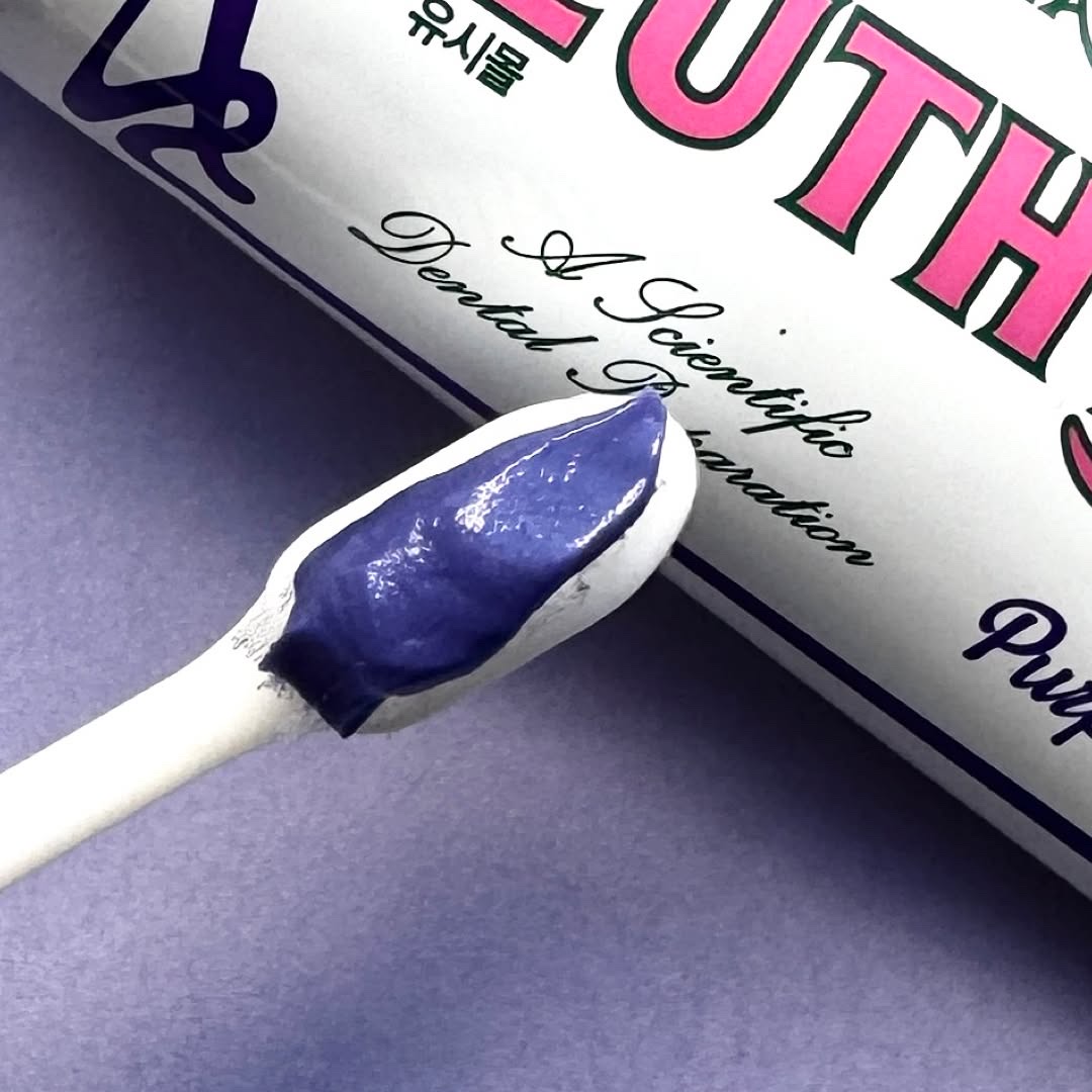 パープルコレクターロイヤルローズブレンド/EUTHYMOL/歯磨き粉を使ったクチコミ（3枚目）