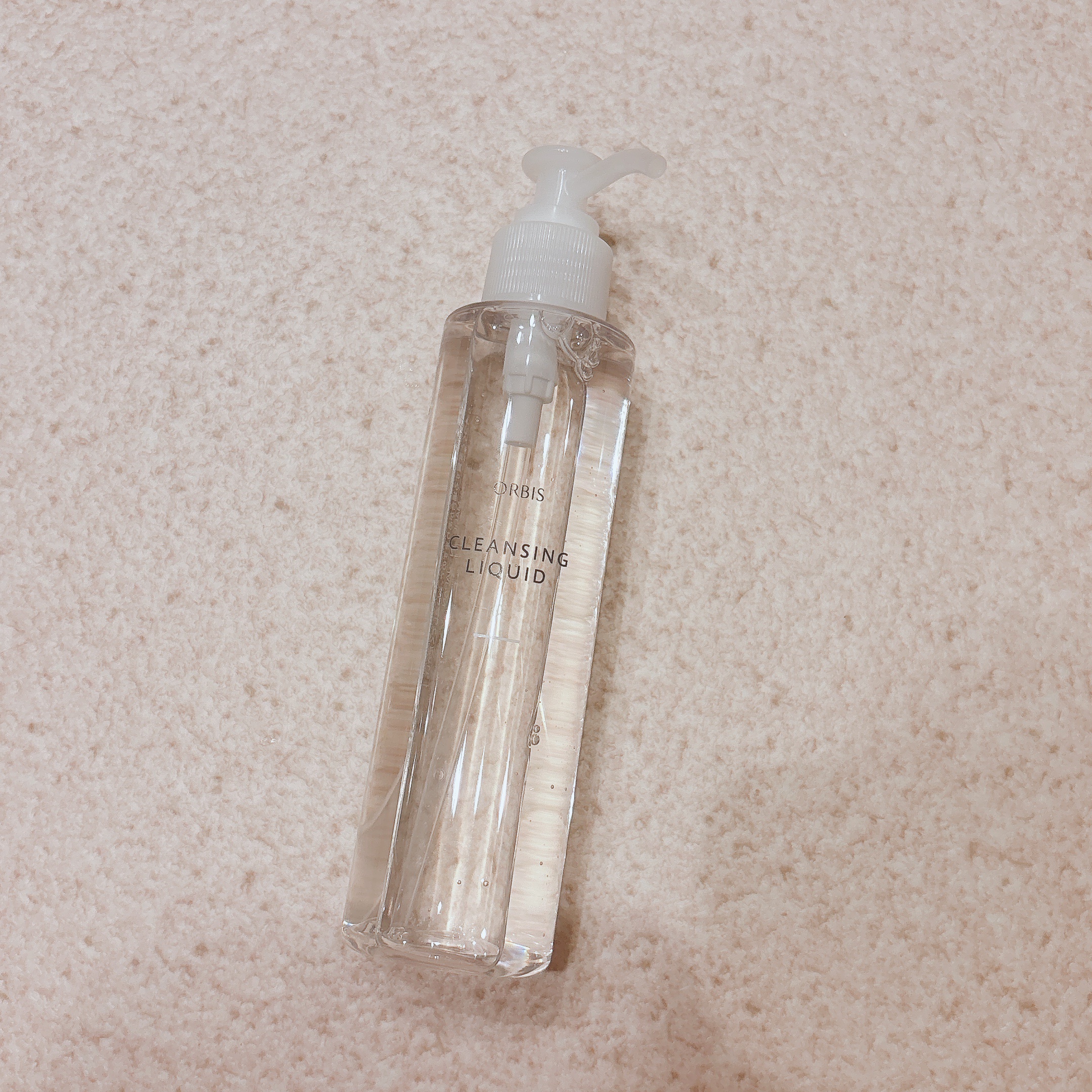 クレンジングリキッド ボトル入り(150ml)/オルビス/クレンジングウォーターを使ったクチコミ（1枚目）