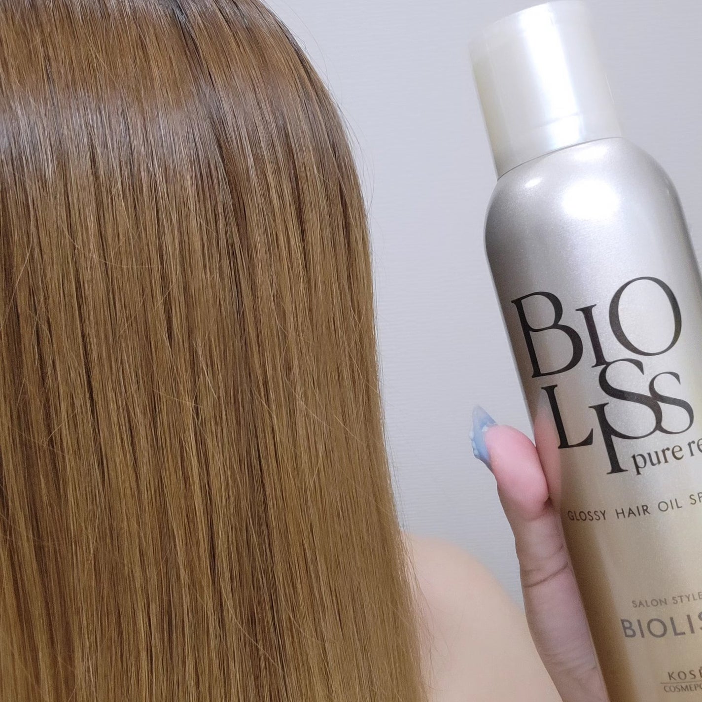 SS ビオリス ピュアレタッチ グロッシー ヘアオイルスプレー/SSビオリス/ヘアスプレーを使ったクチコミ(4枚目)