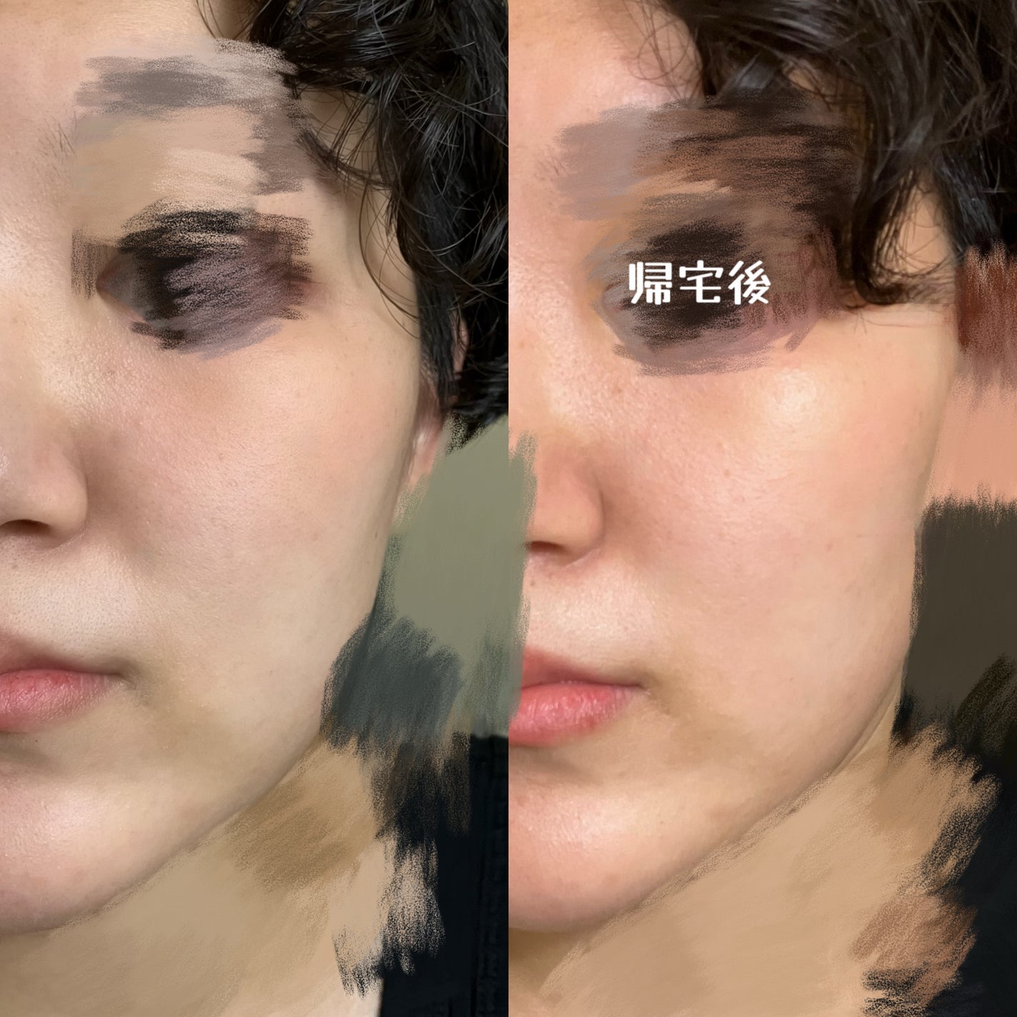 ブラーカバークッション/LUNA/クッションファンデーションを使ったクチコミ(2枚目)