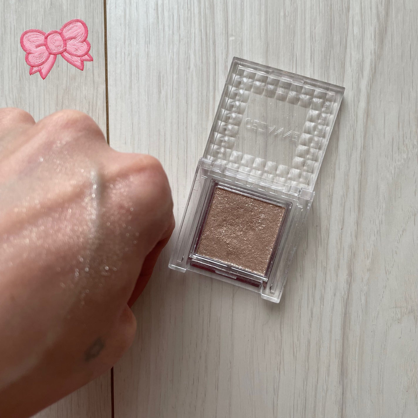 シングルカラーアイシャドウ/CEZANNE/単色アイシャドウを使ったクチコミ(1枚目)