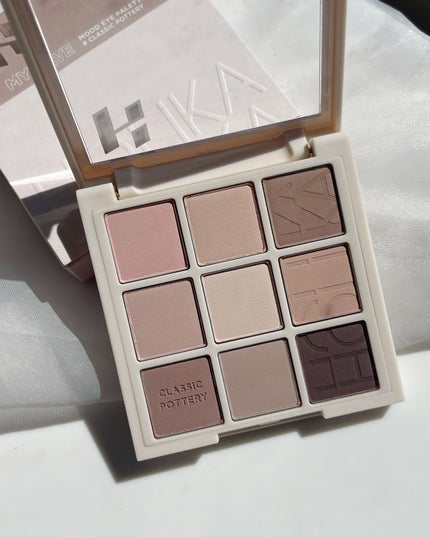 マイフェイブムードアイパレット 9カラー/HOLIKA HOLIKA/アイシャドウパレットを使ったクチコミ(5枚目)