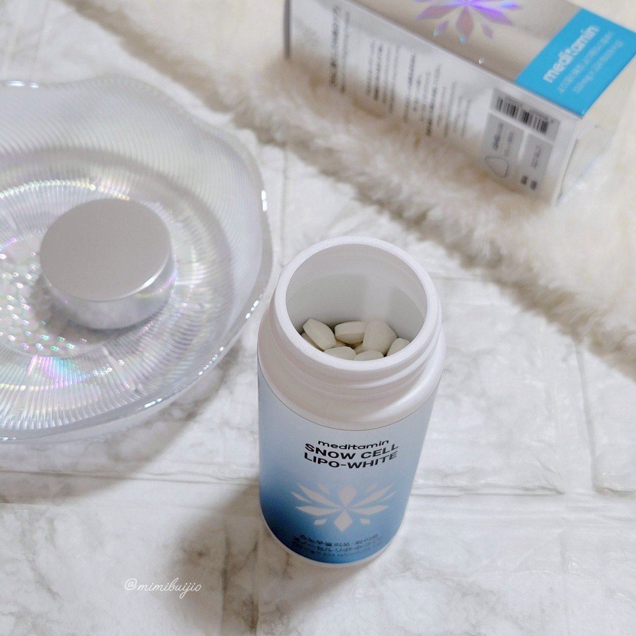 スノーセル リポ・ホワイト/メディタミン/美容サプリメントを使ったクチコミ（2枚目）