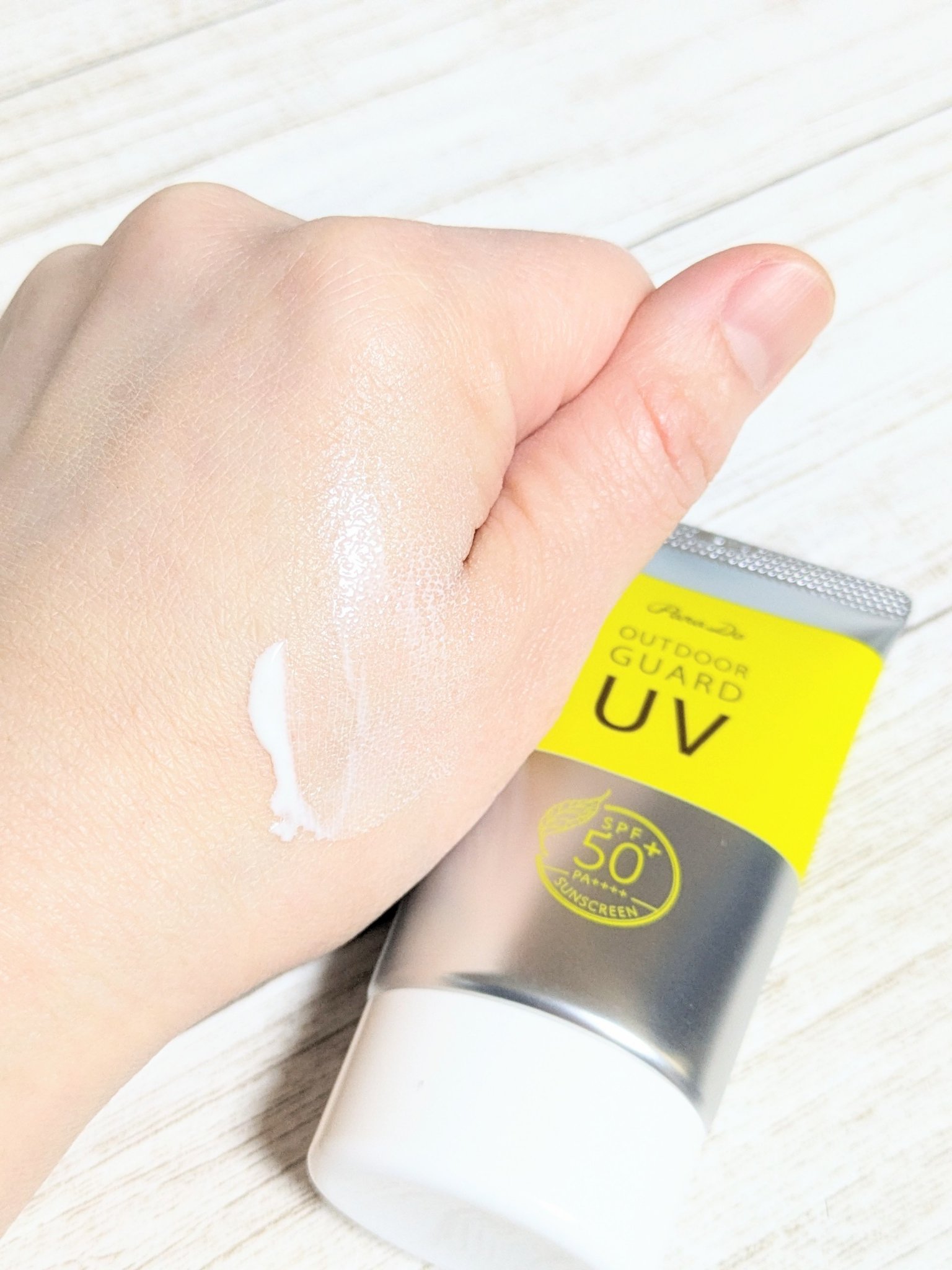 アウトドアガードUV/パラドゥ/日焼け止め・UVケアを使ったクチコミ（2枚目）