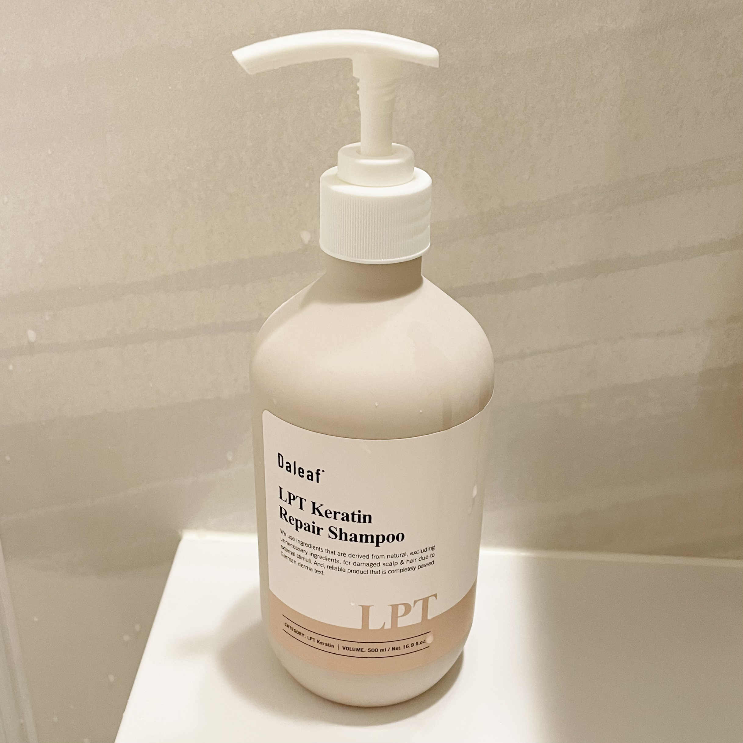 LPTケラチンリペアシャンプー/Daleaf/市販シャンプーを使ったクチコミ（1枚目）