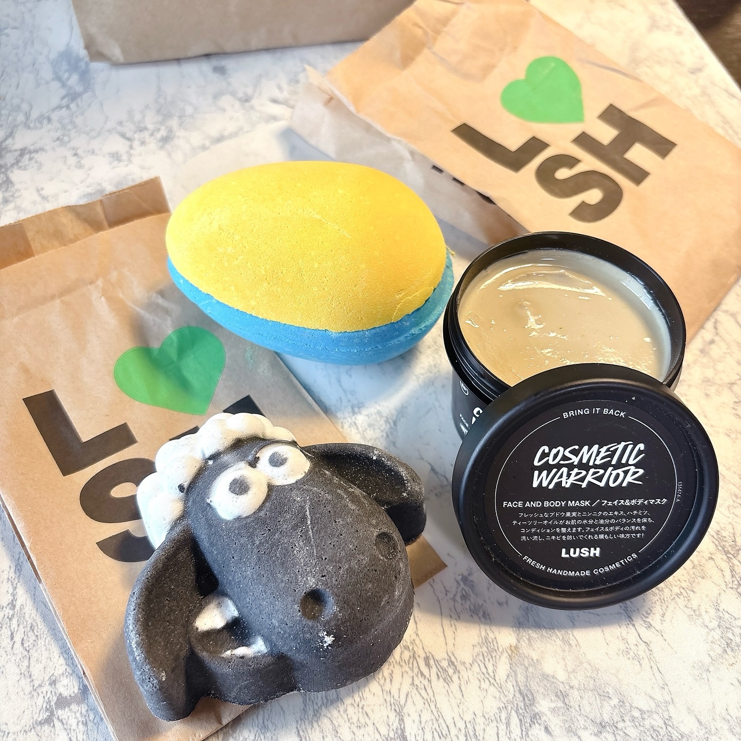 コスメの戦士（乙女の戦士）/ラッシュ/洗い流すパック・マスクを使ったクチコミ（1枚目）