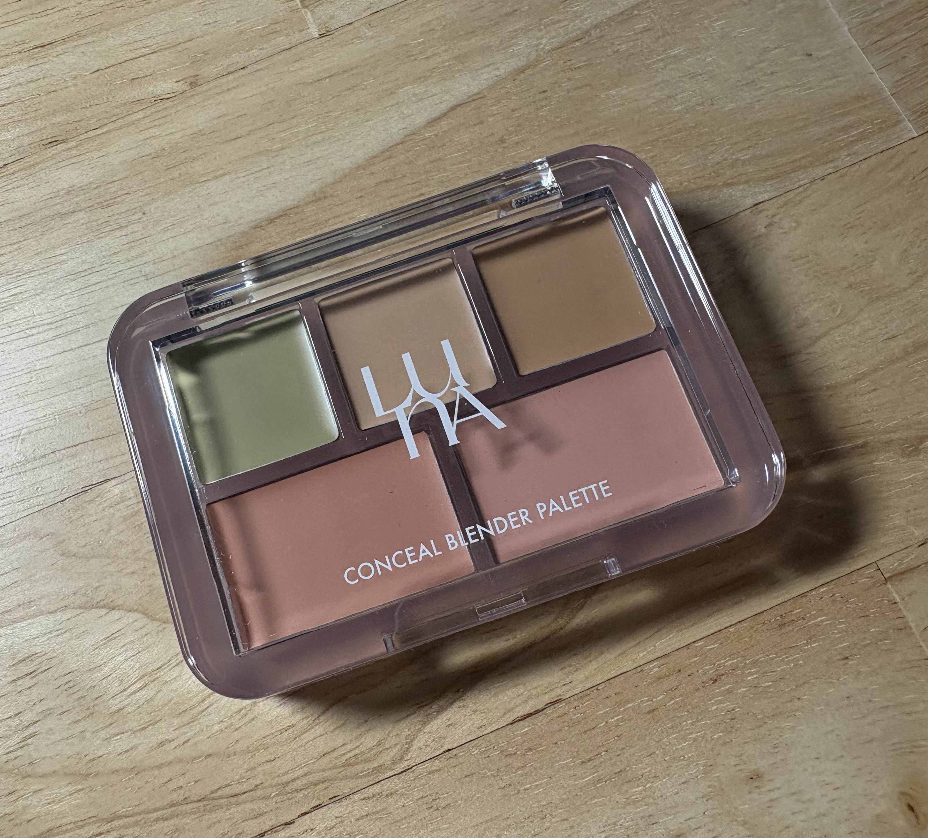 コンシールブレンダーパレット/LUNA/パレットコンシーラーを使ったクチコミ（1枚目）