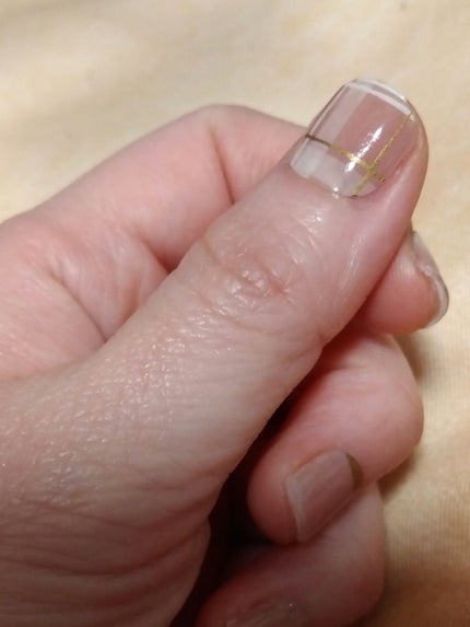 セミキュアジェルネイル(ハンド)/ohora/ネイルシールを使ったクチコミ(4枚目)