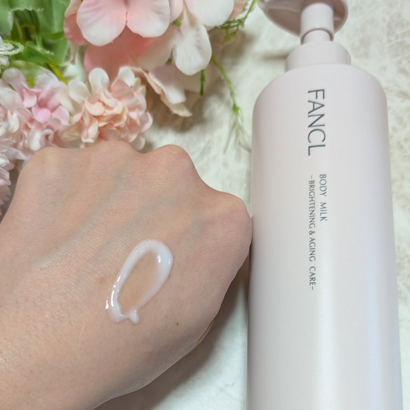ボディミルク ブライトニング&エイジングケア<医薬部外品>/ファンケル/ボディミルクを使ったクチコミ(5枚目)