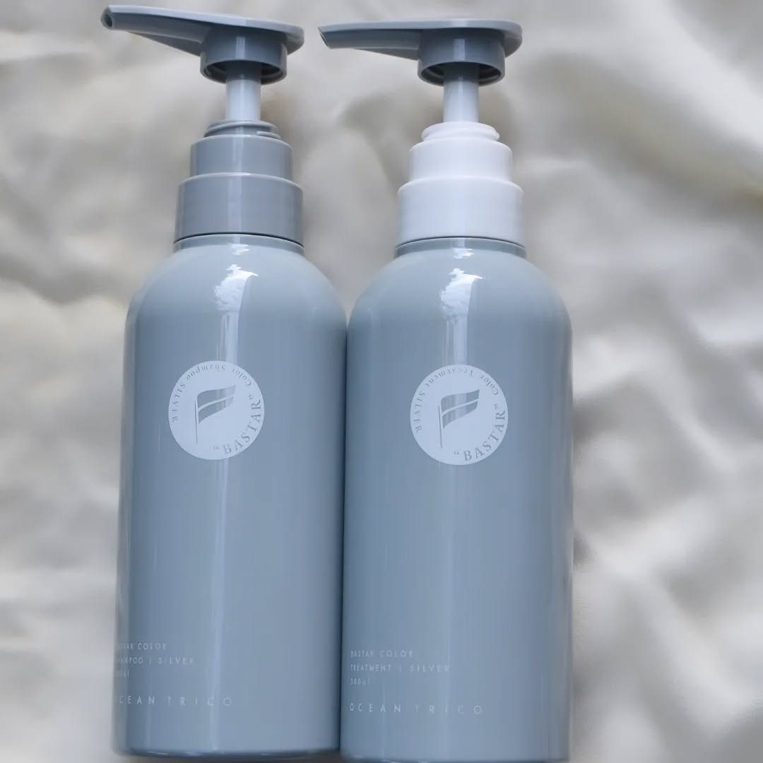 OCEAN TRICO バスターカラーシャンプー/トリートメントのクチコミ「オーシャントリコ　バスター　カラーシャンプー＆トリートメント　シルバー

シルバーはアッシュ系.....」（3枚目）