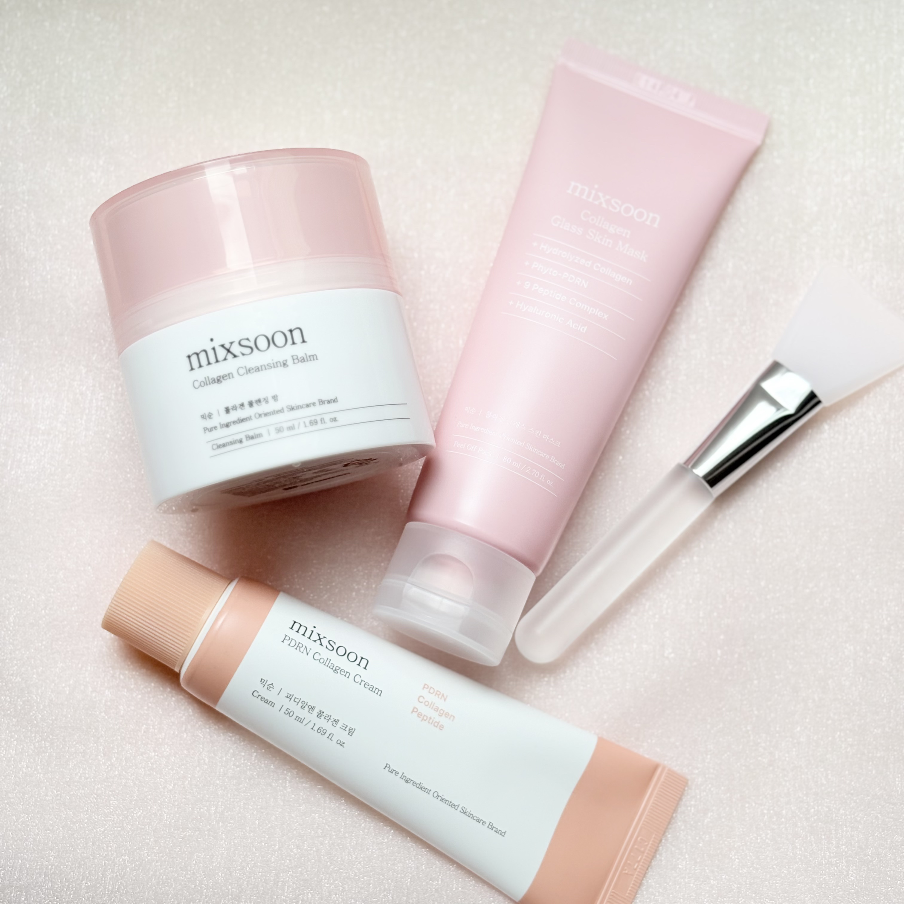 コラーゲングラススキンマスク/mixsoon/洗い流すパック・マスクを使ったクチコミ（1枚目）